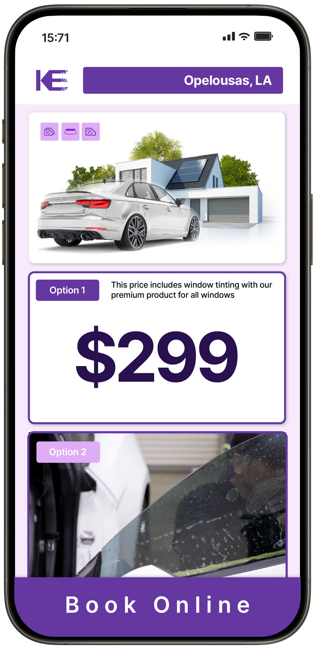 View Competitive Window Tinting Prices in Opelousas, Louisiana