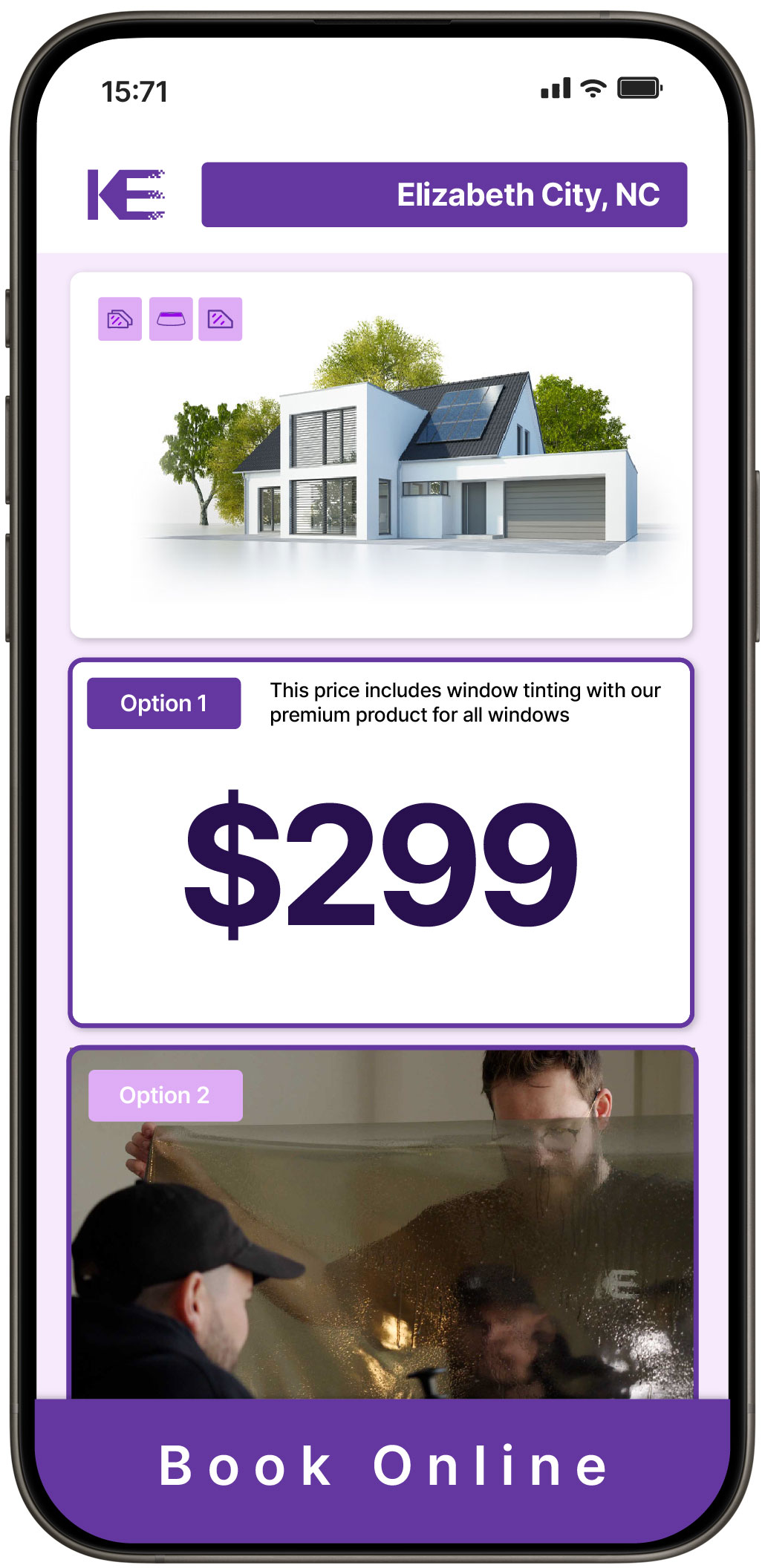 View Affordable Home Window Tinting Rates in Elizabeth City, North Carolina