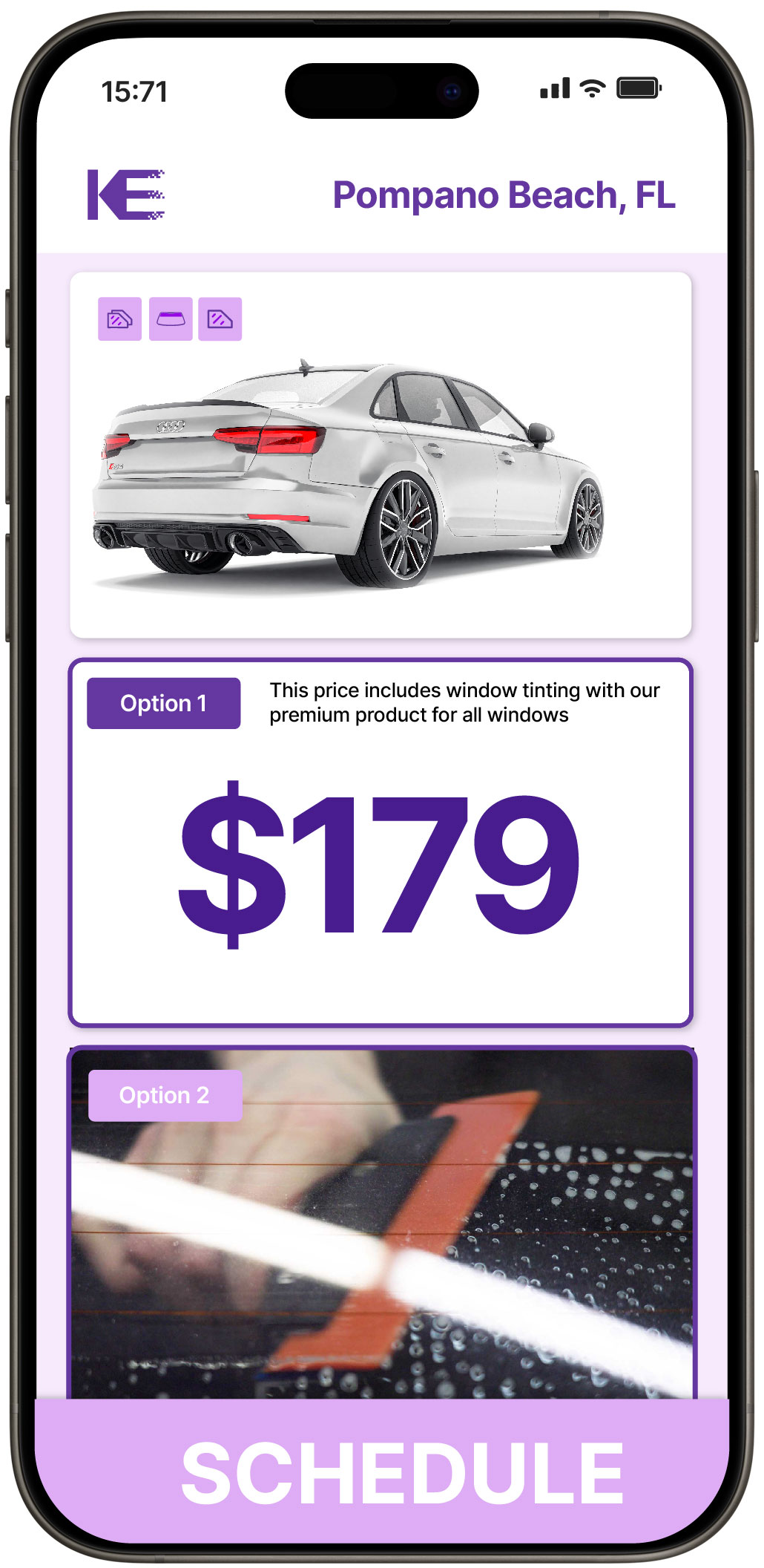 View Competitive Car Window Tinting Costs in Pompano Beach, Florida