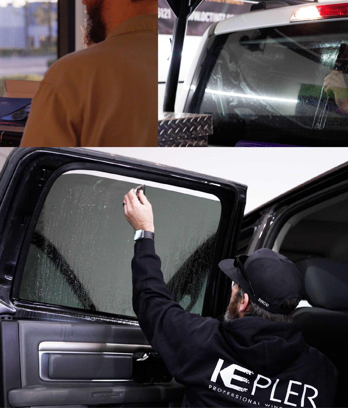 Kepler Window Tinting Specialists at Work in Hanford, California