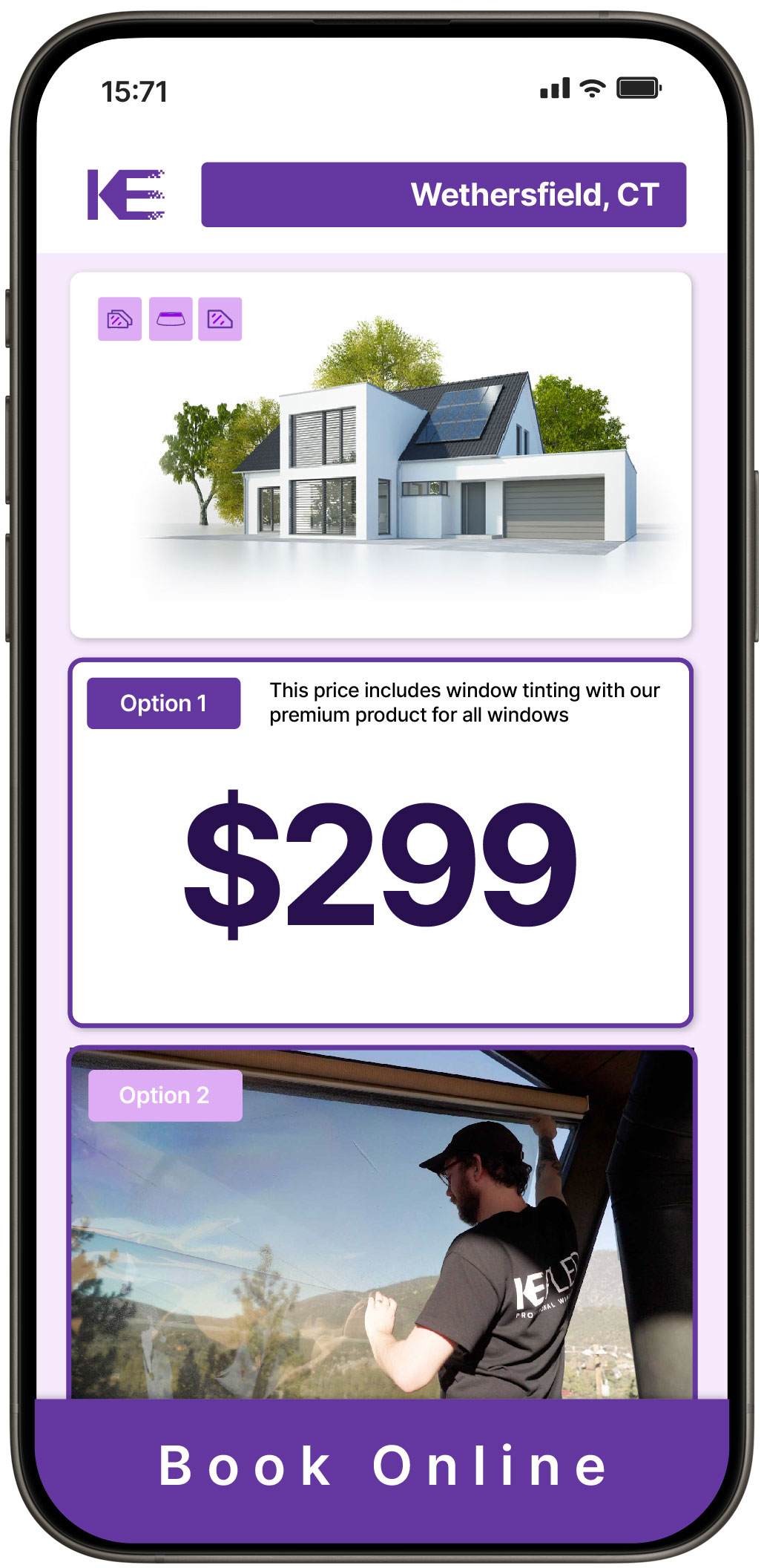 View Affordable Home Window Tinting Prices in Wethersfield, Connecticut