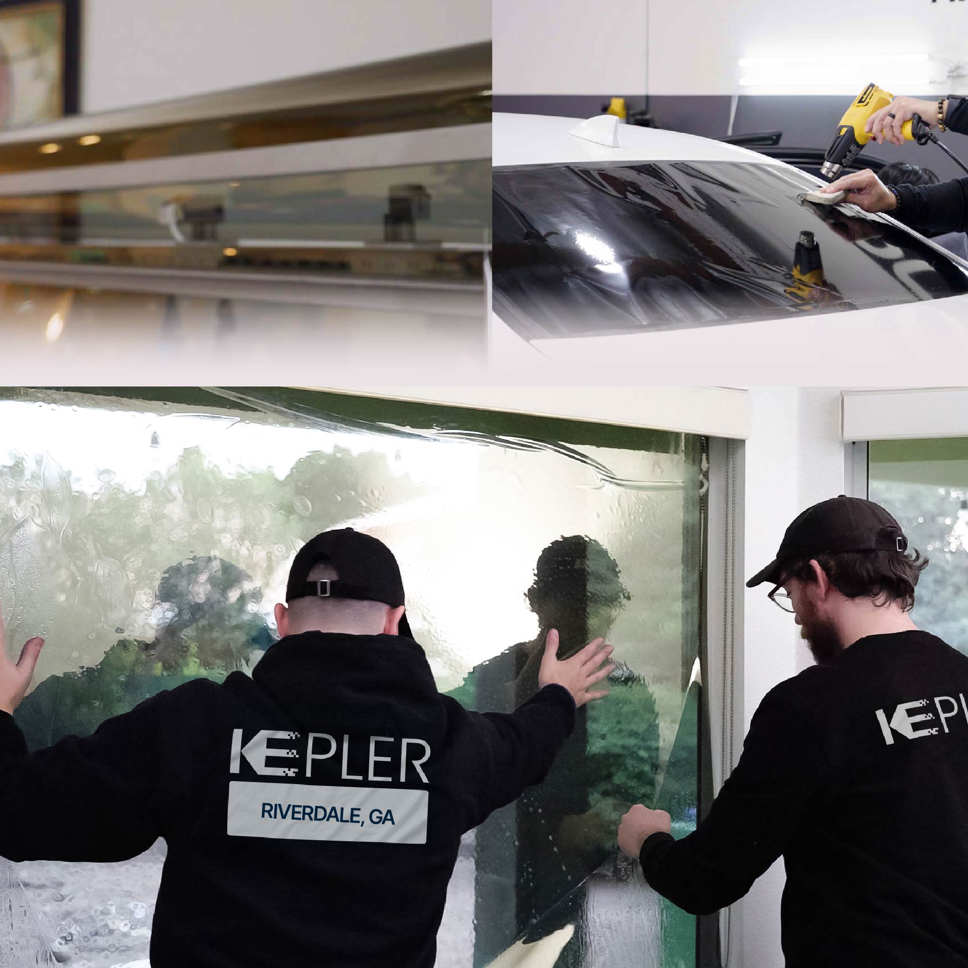 Kepler Specialist Performing Commercial Window Tinting in Riverdale Riverdale
