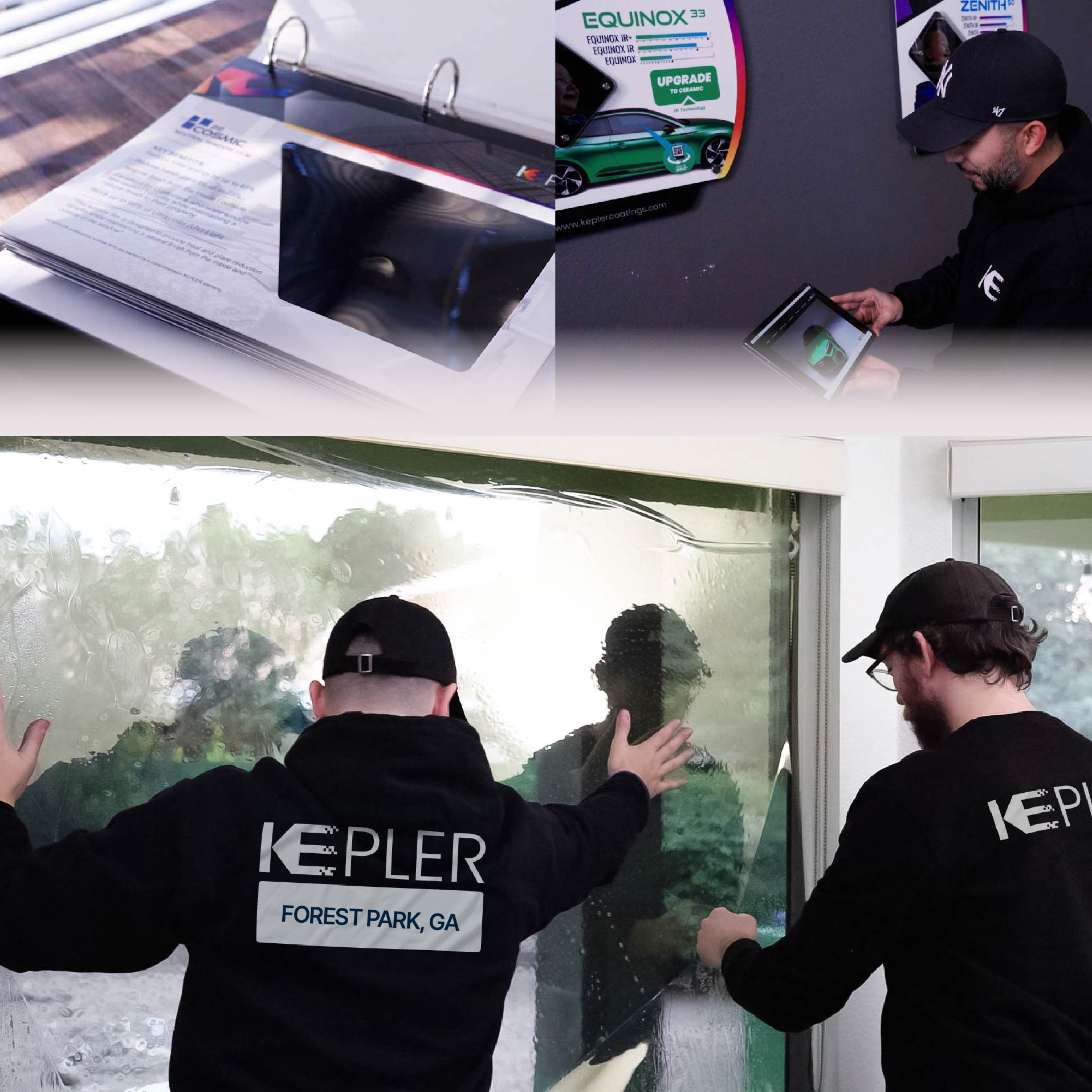 Kepler Specialist Performing Commercial Window Tinting in Forest Park Forest Park