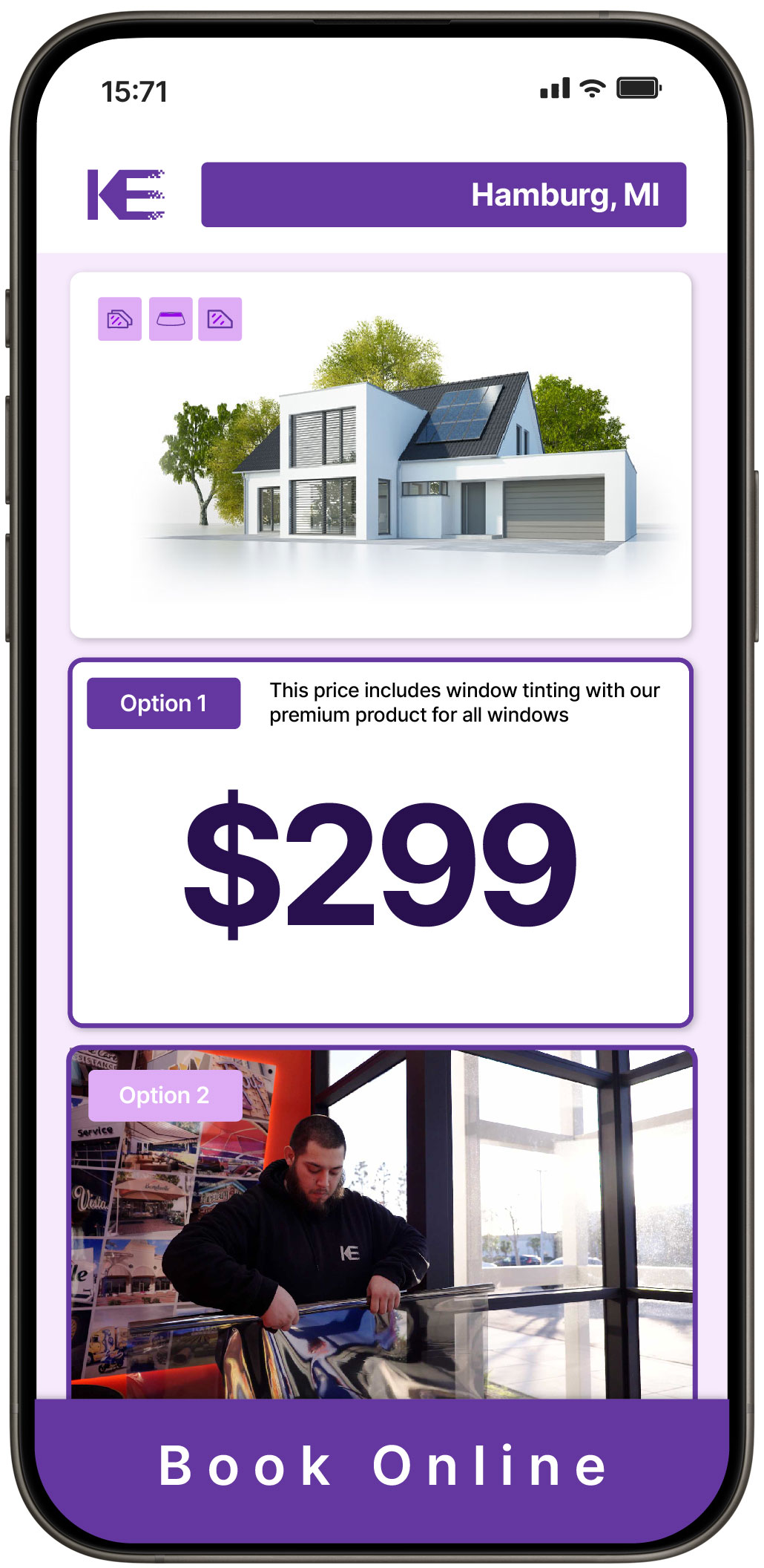 View Reasonable Home Window Tinting Costs in Hamburg, Michigan