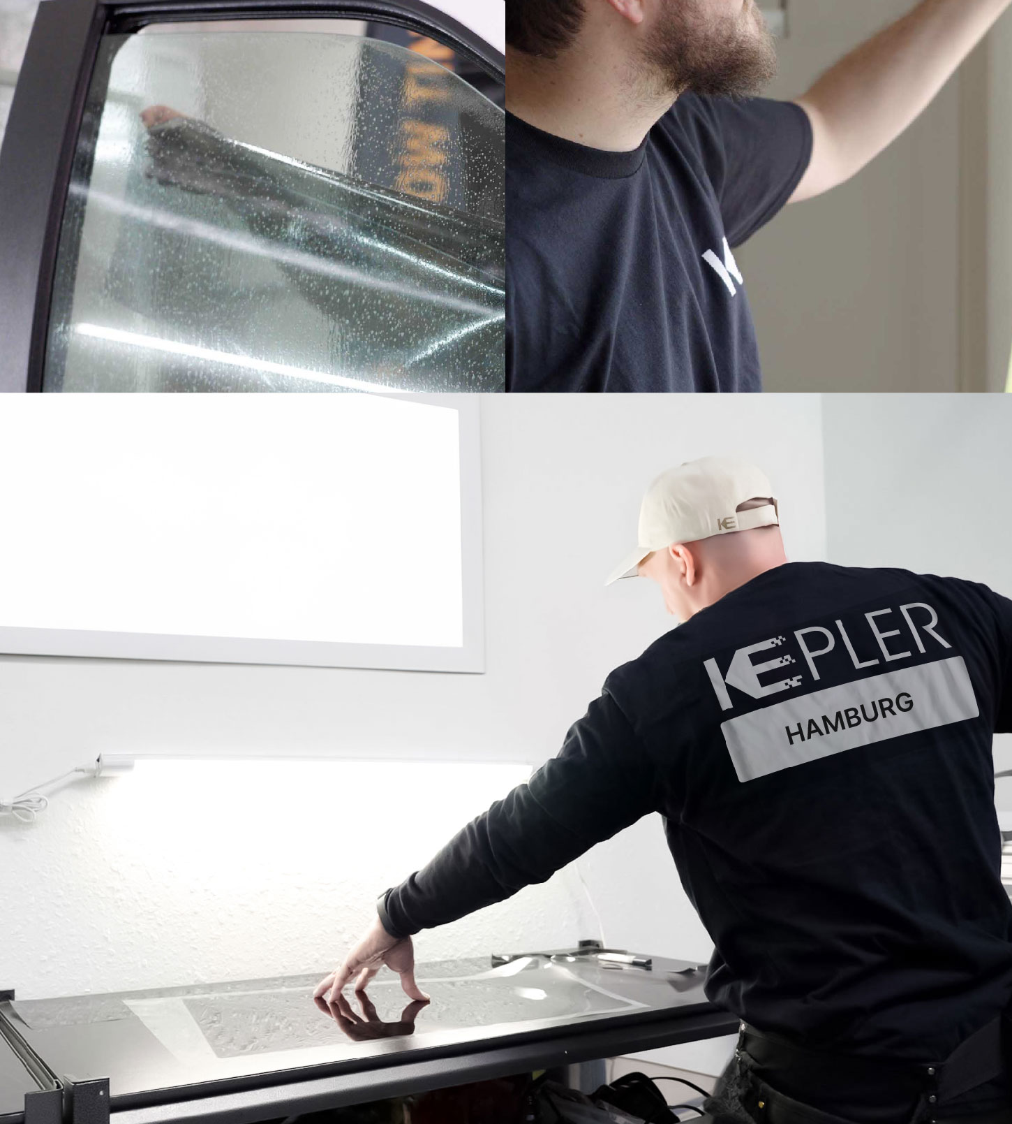 Window Tinting Specialist Cutting Film in Hamburg, New York