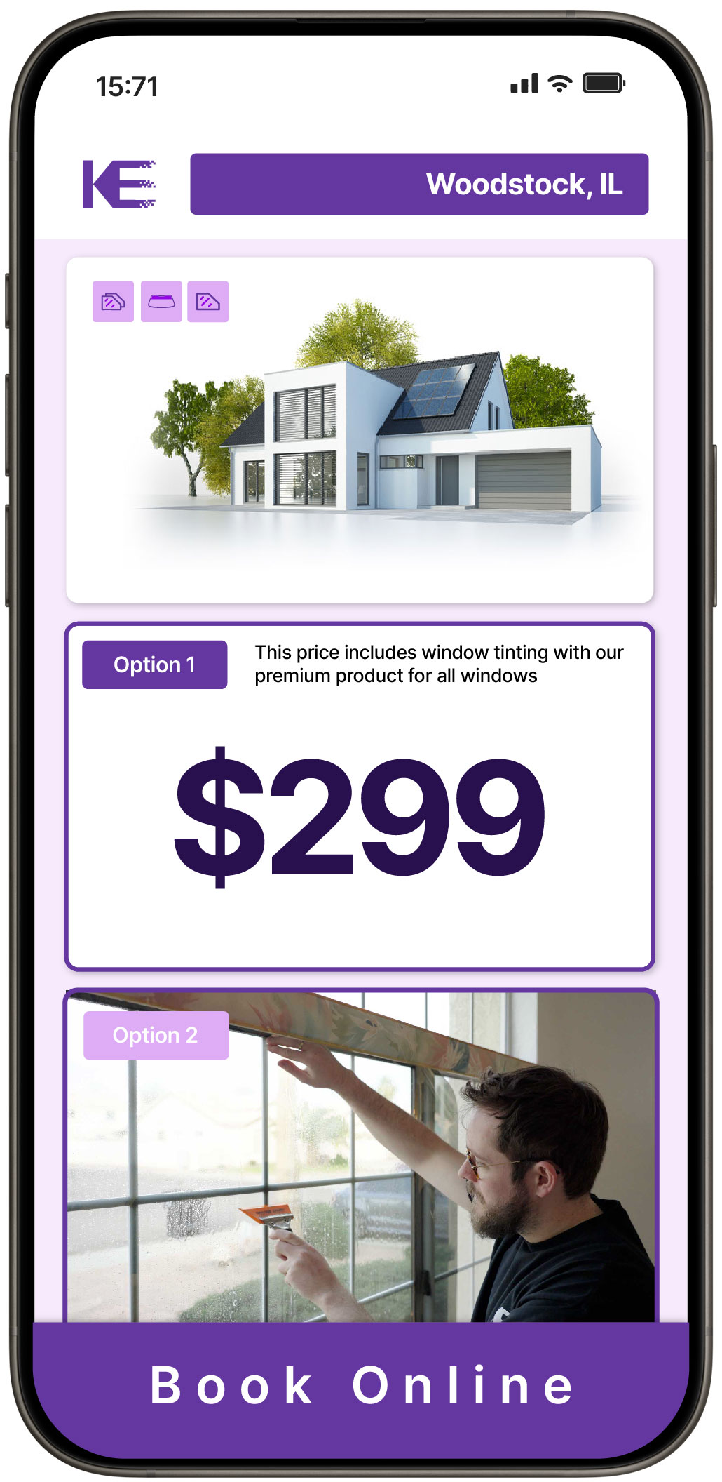 View Affordable Home Window Tinting Costs in Woodstock, Illinois