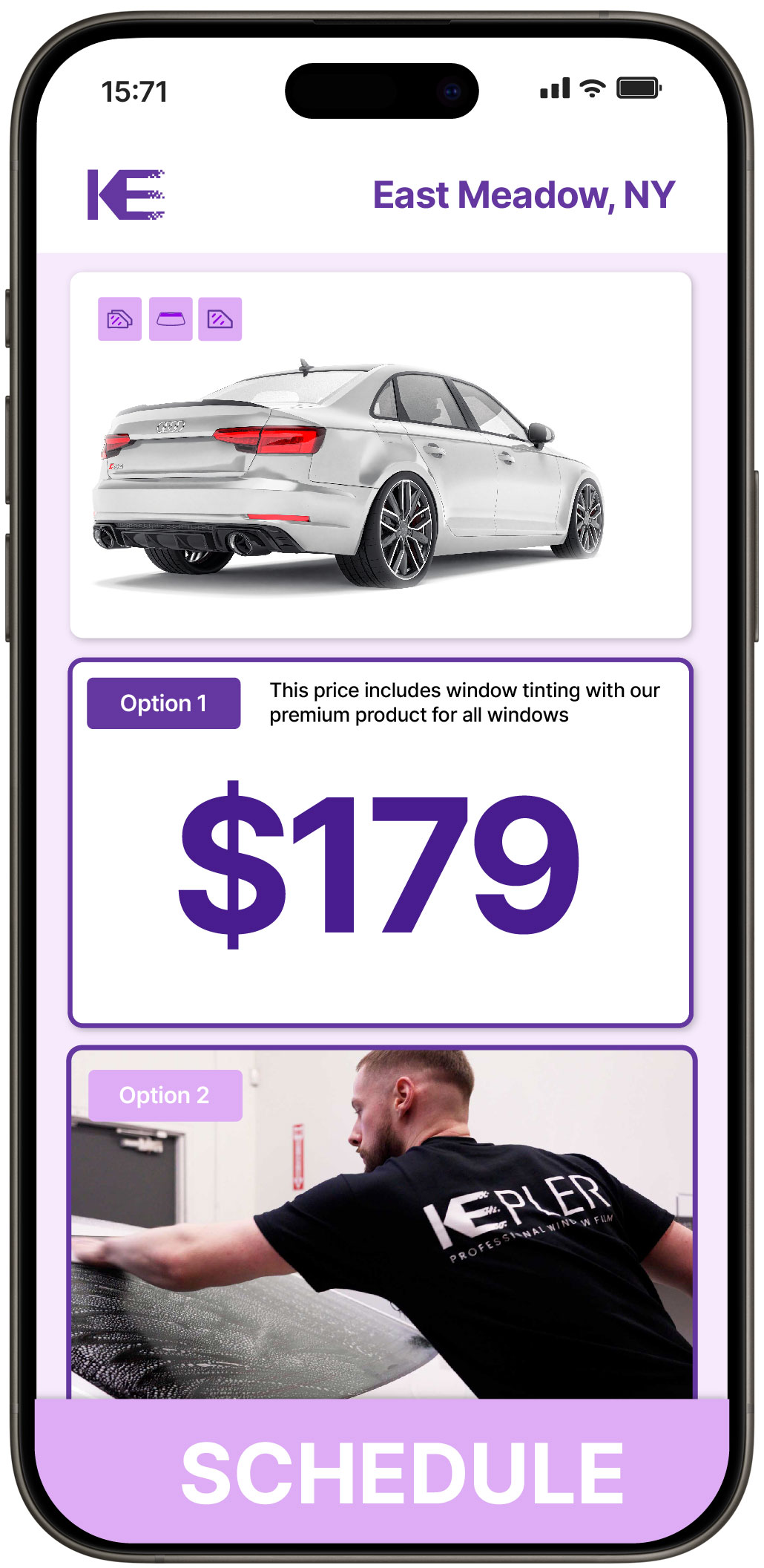 View Reasonable Car Window Tinting Costs in East Meadow, New York