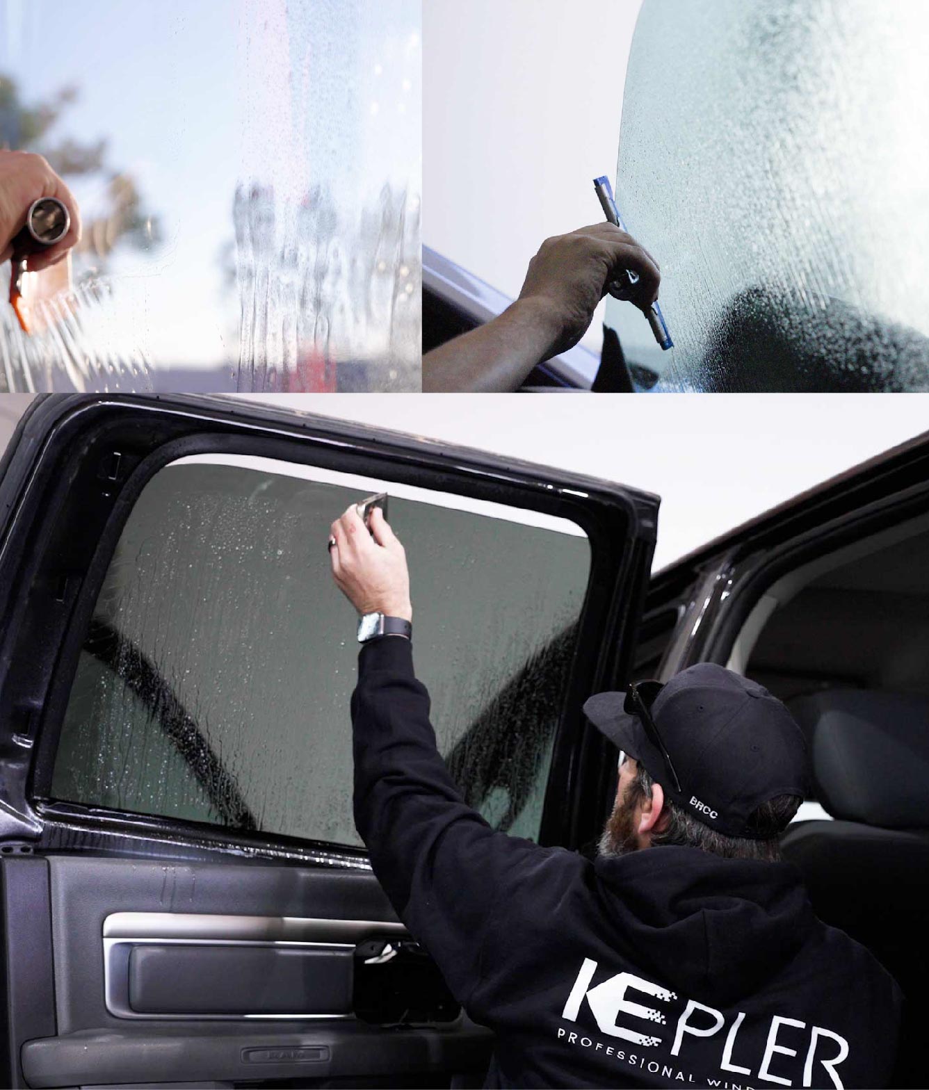 Kepler Window Tinting Specialists at Work in New Canaan, Connecticut