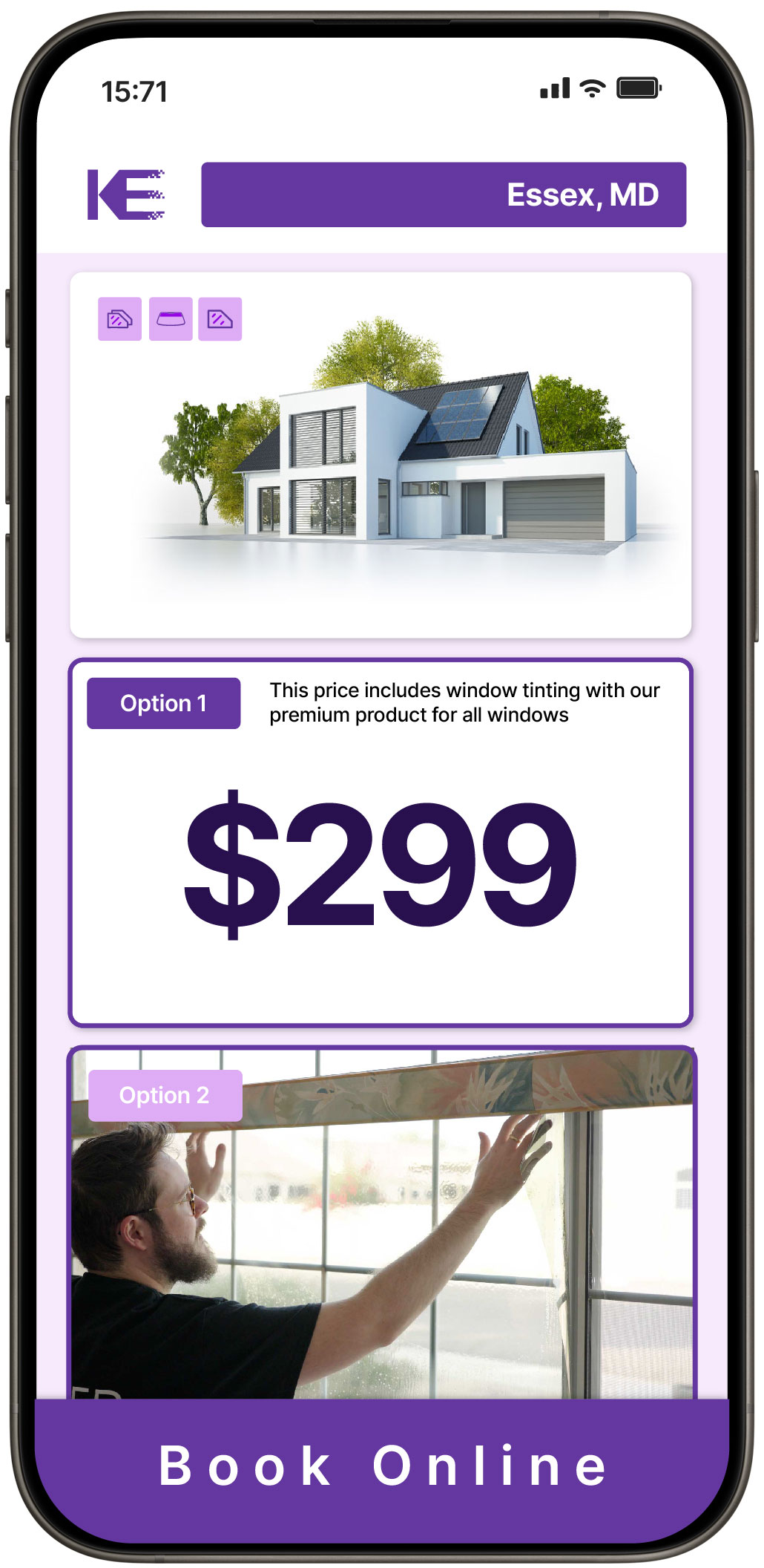 View Affordable Home Window Tinting Costs in Essex, Maryland