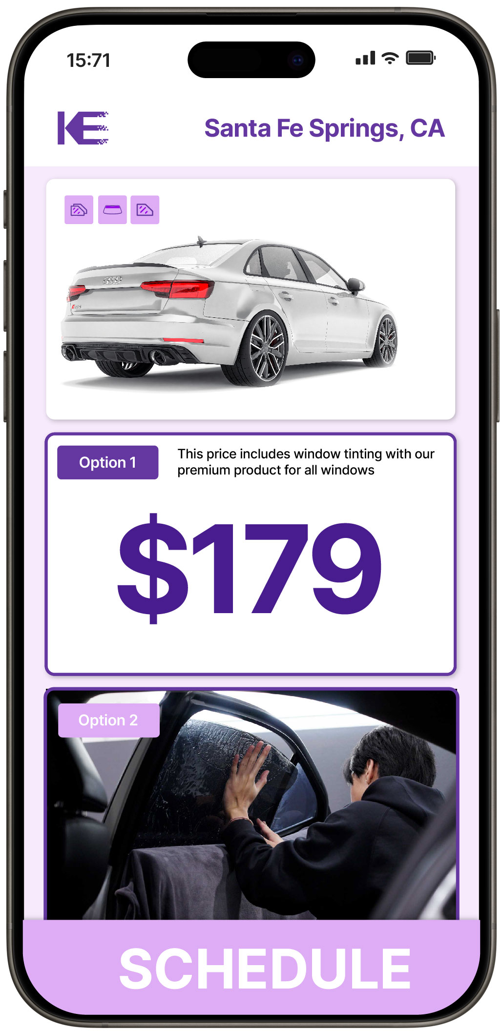 View Reasonable Car Window Tinting Costs in Santa Fe Springs, California