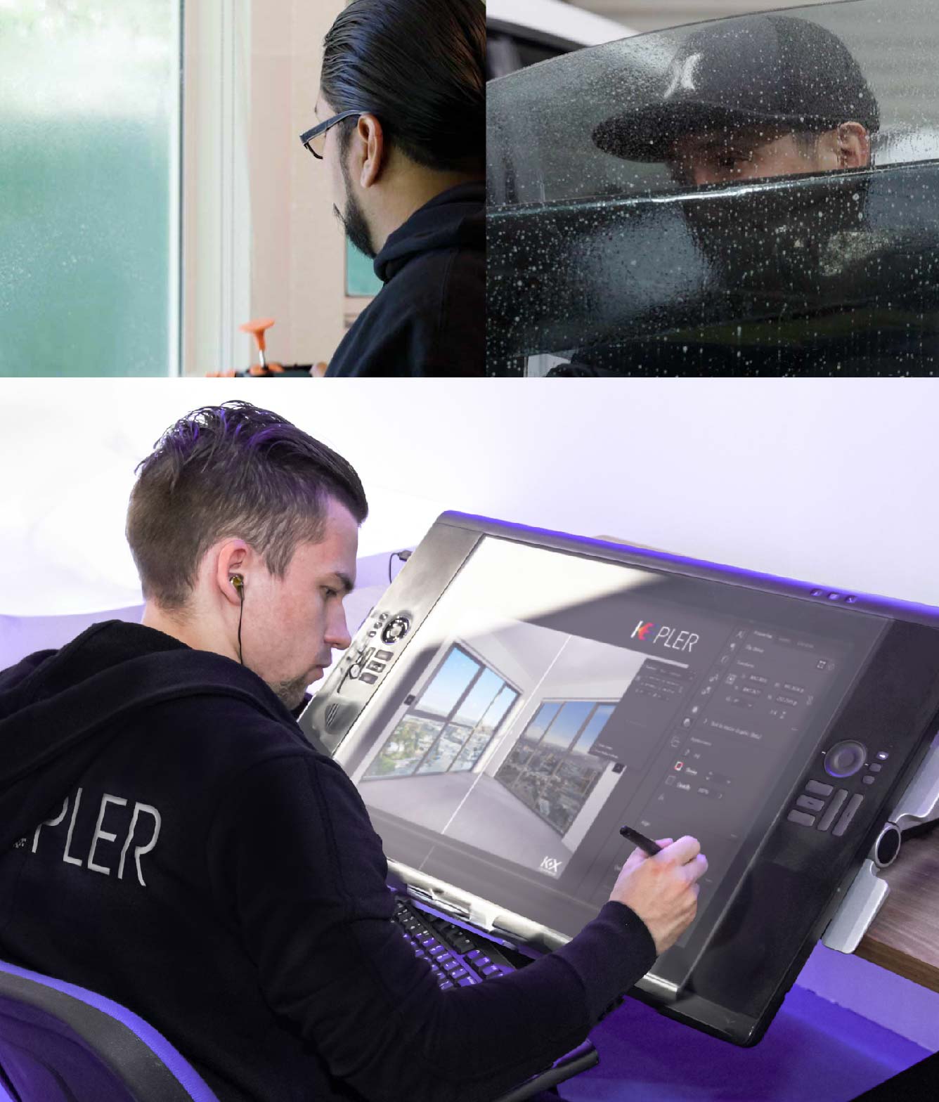 Kepler Specialist Performing Commercial Window Tinting in Tustin Tustin