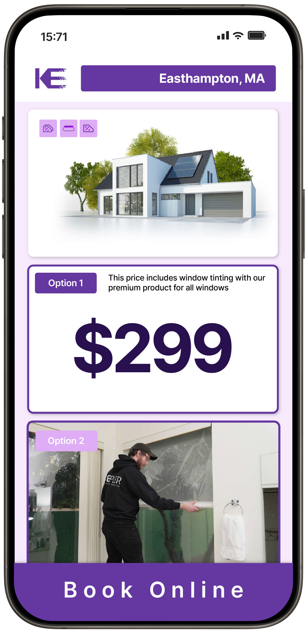 View Affordable Home Window Tinting Costs in Easthampton, Massachusetts