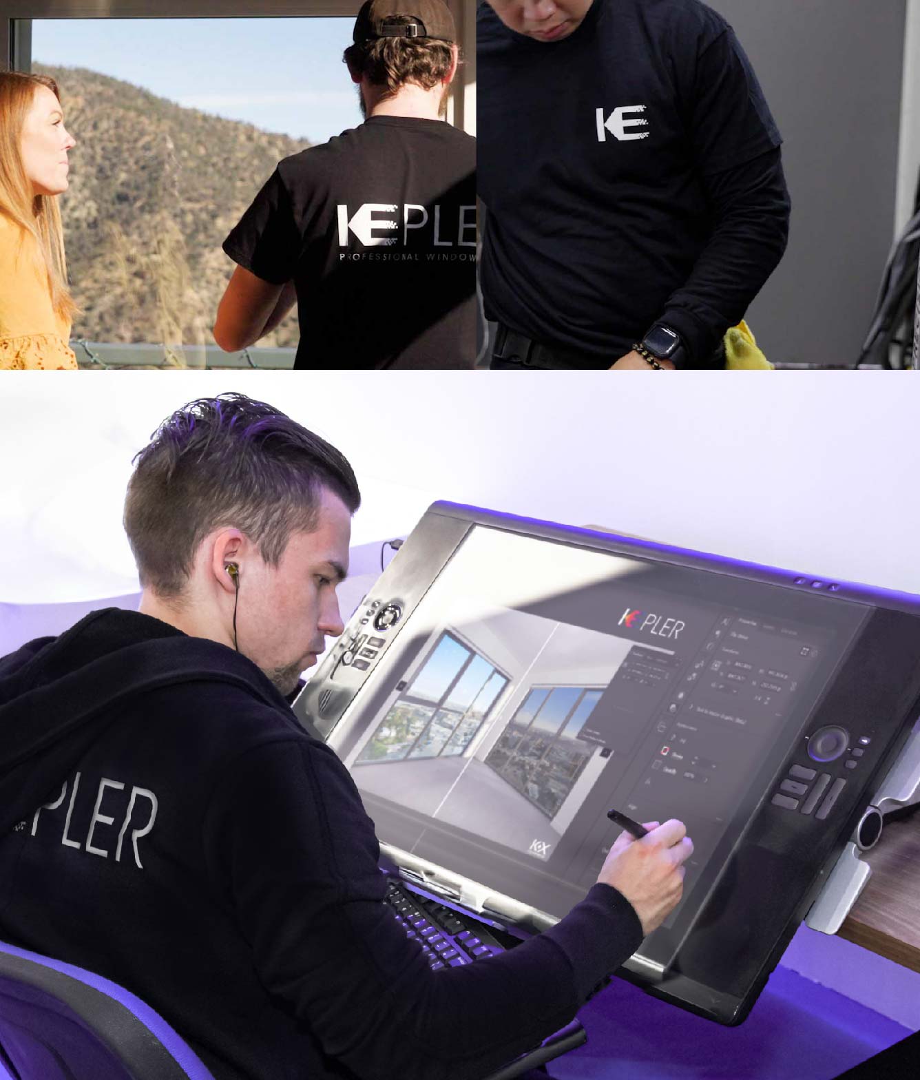 Kepler Specialist Performing Commercial Window Tinting in Edmond Edmond