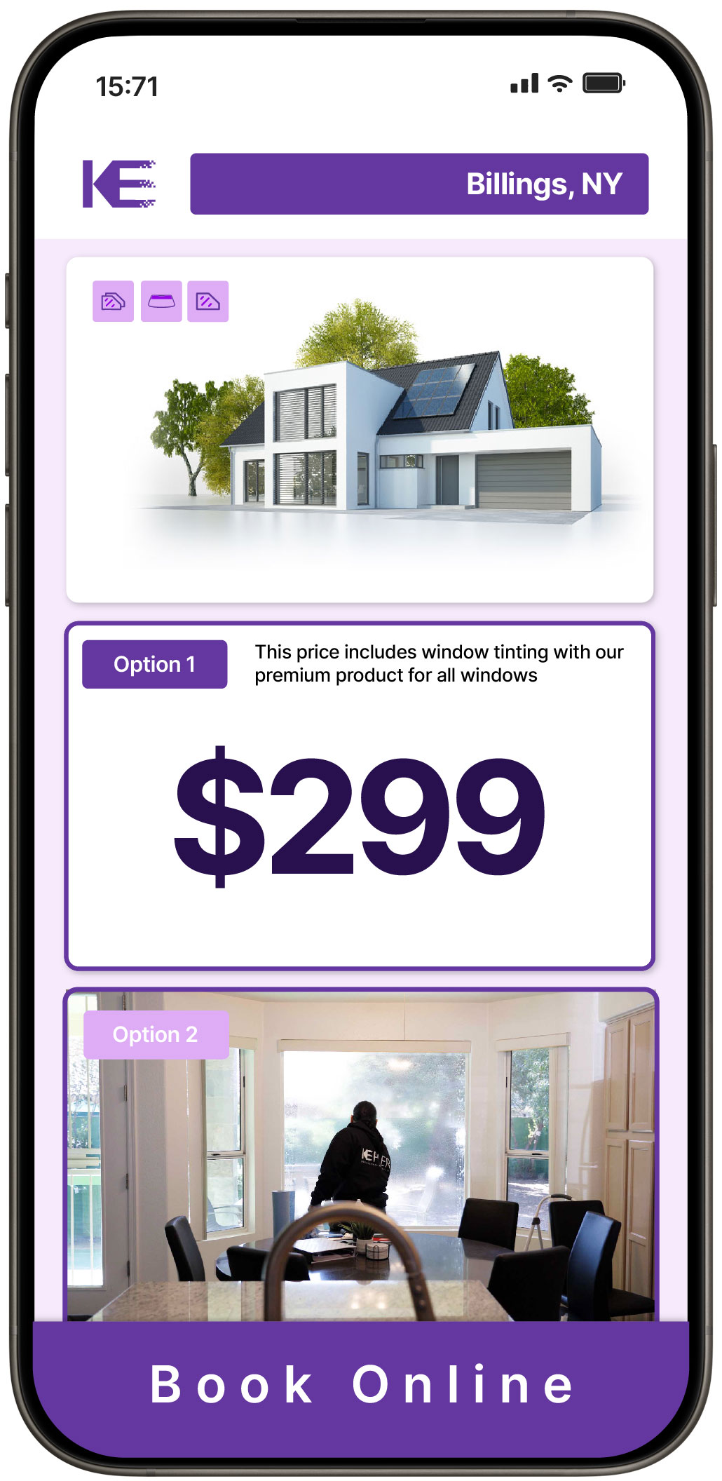 View Reasonable Home Window Tinting Prices in Billings, New York