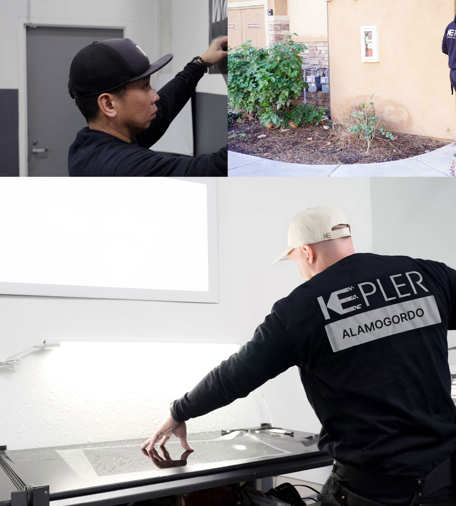 Window Tinting Specialist Cutting Film in Alamogordo, New Mexico