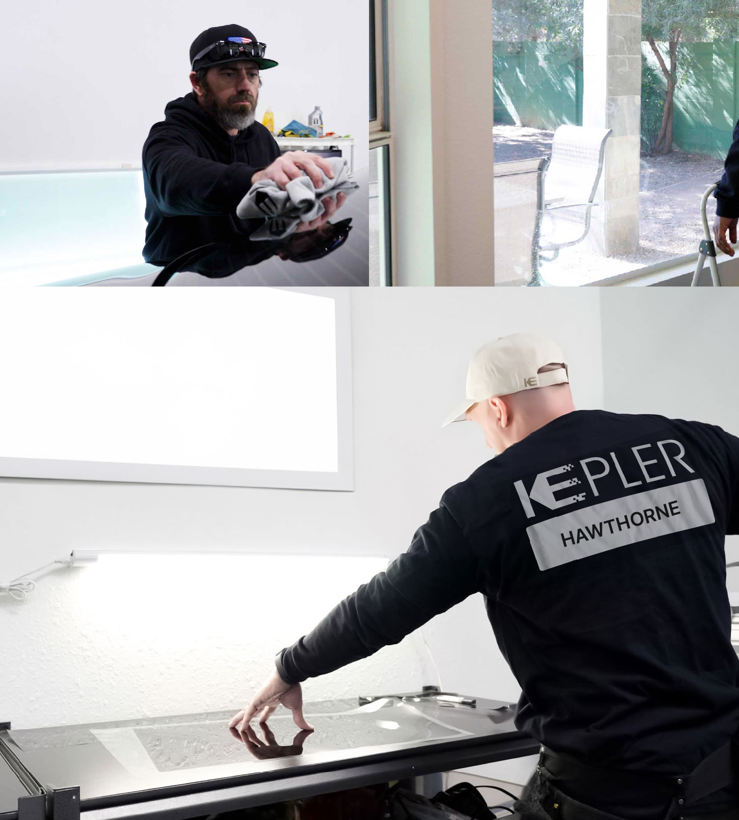 Window Tinting Specialist Cutting Film in Hawthorne, California