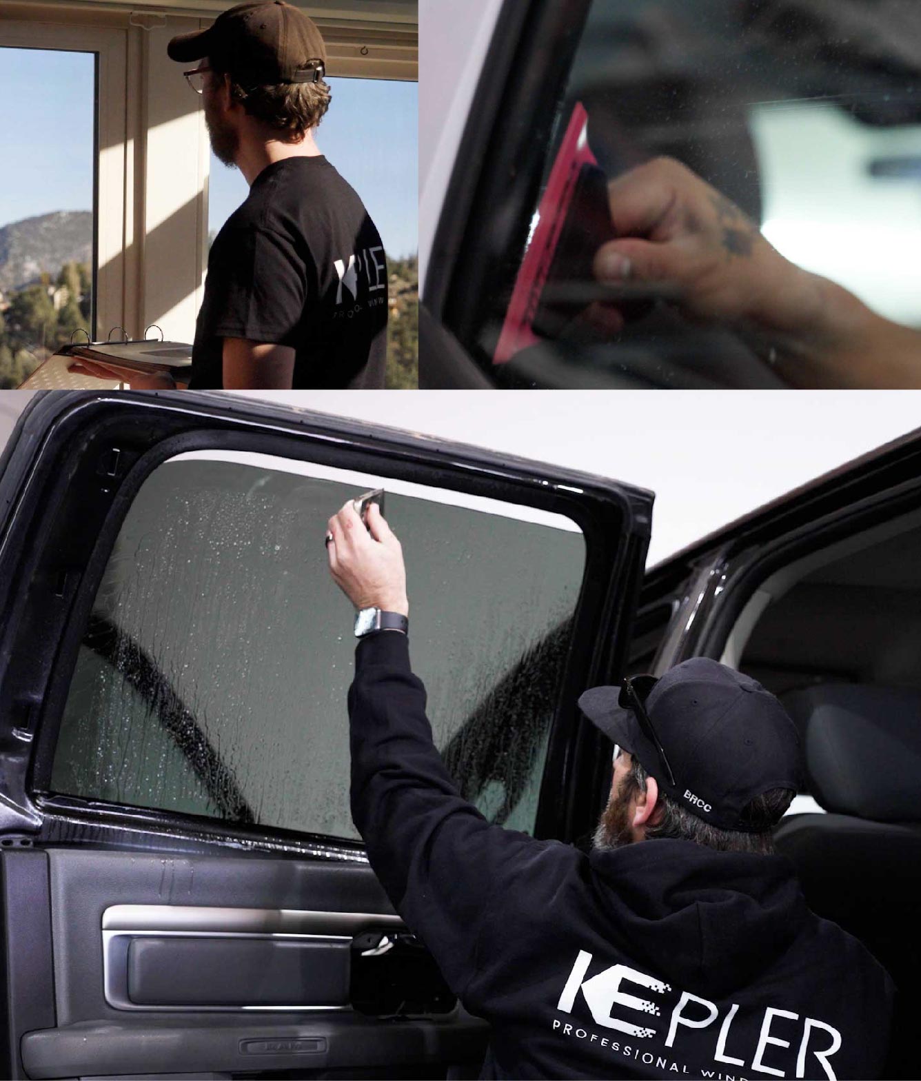 Kepler Window Tinting Specialists at Work in Bossier City, Louisiana