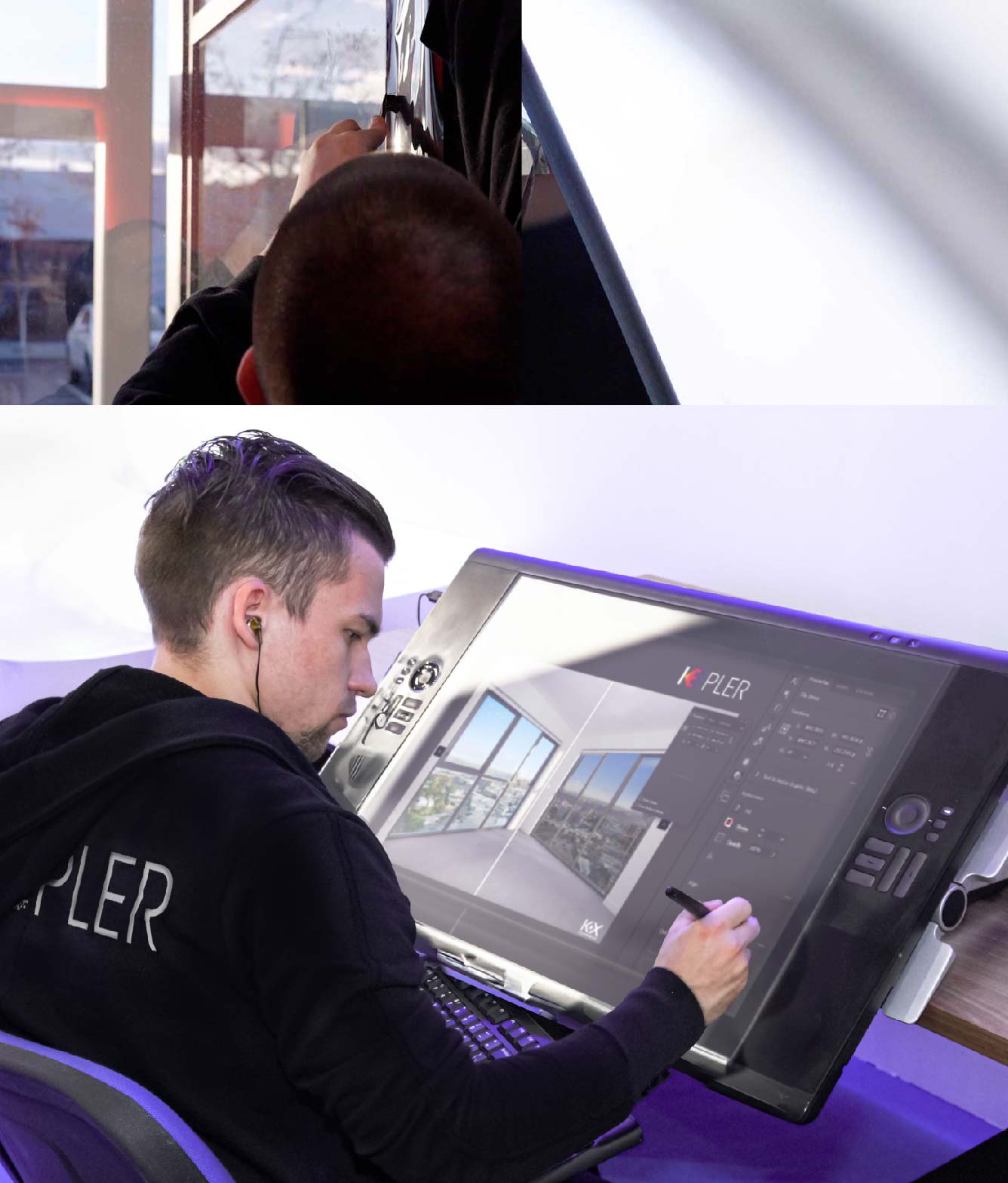 Kepler Specialist Performing Commercial Window Tinting in Rocky River Rocky River
