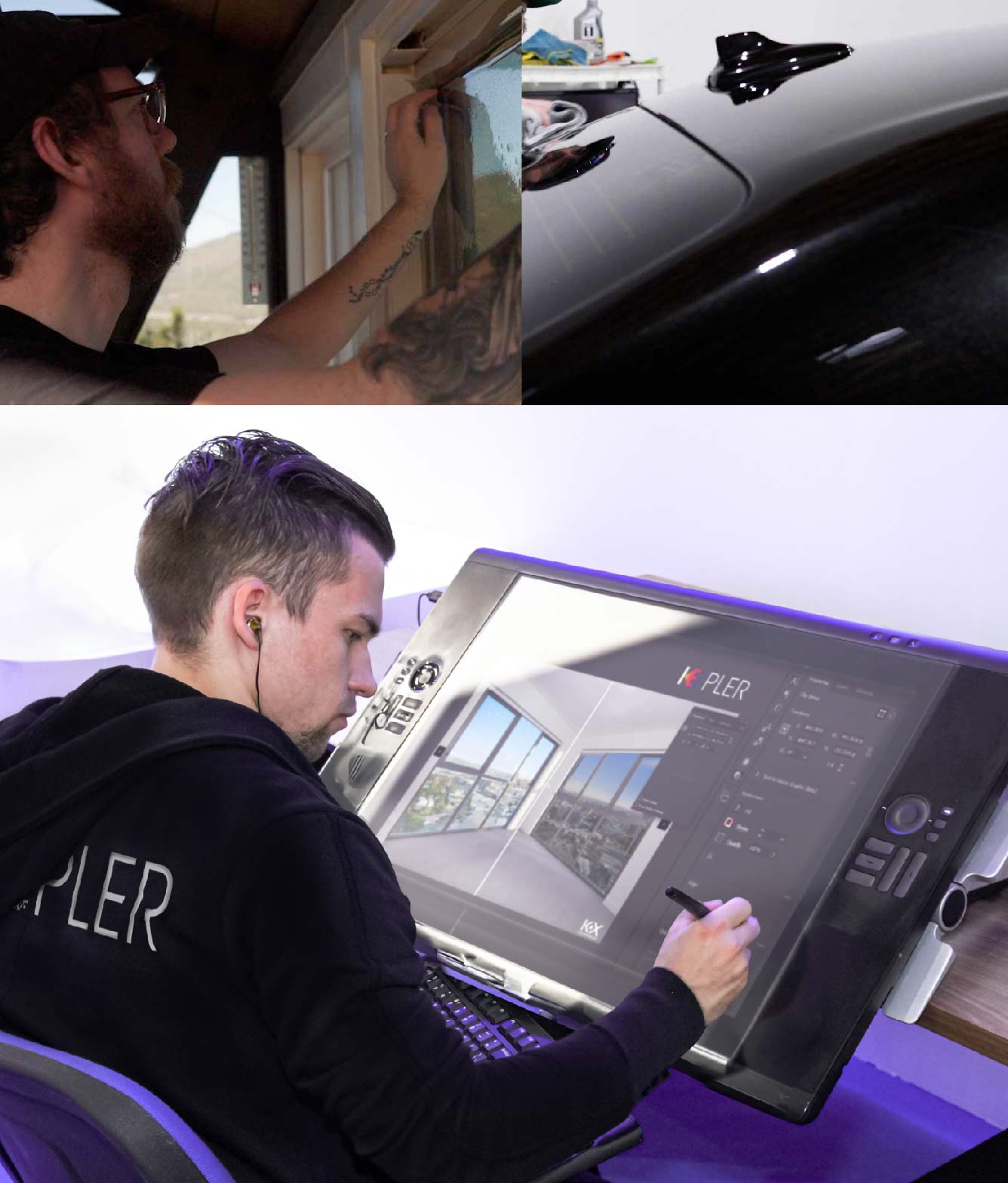 Kepler Specialist Performing Commercial Window Tinting in Blythe Blythe
