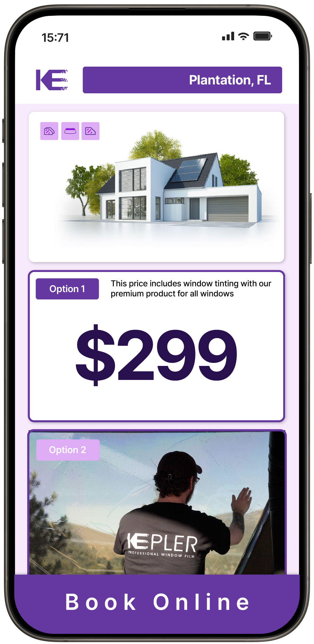 View Reasonable Home Window Tinting Rates in Plantation, Florida