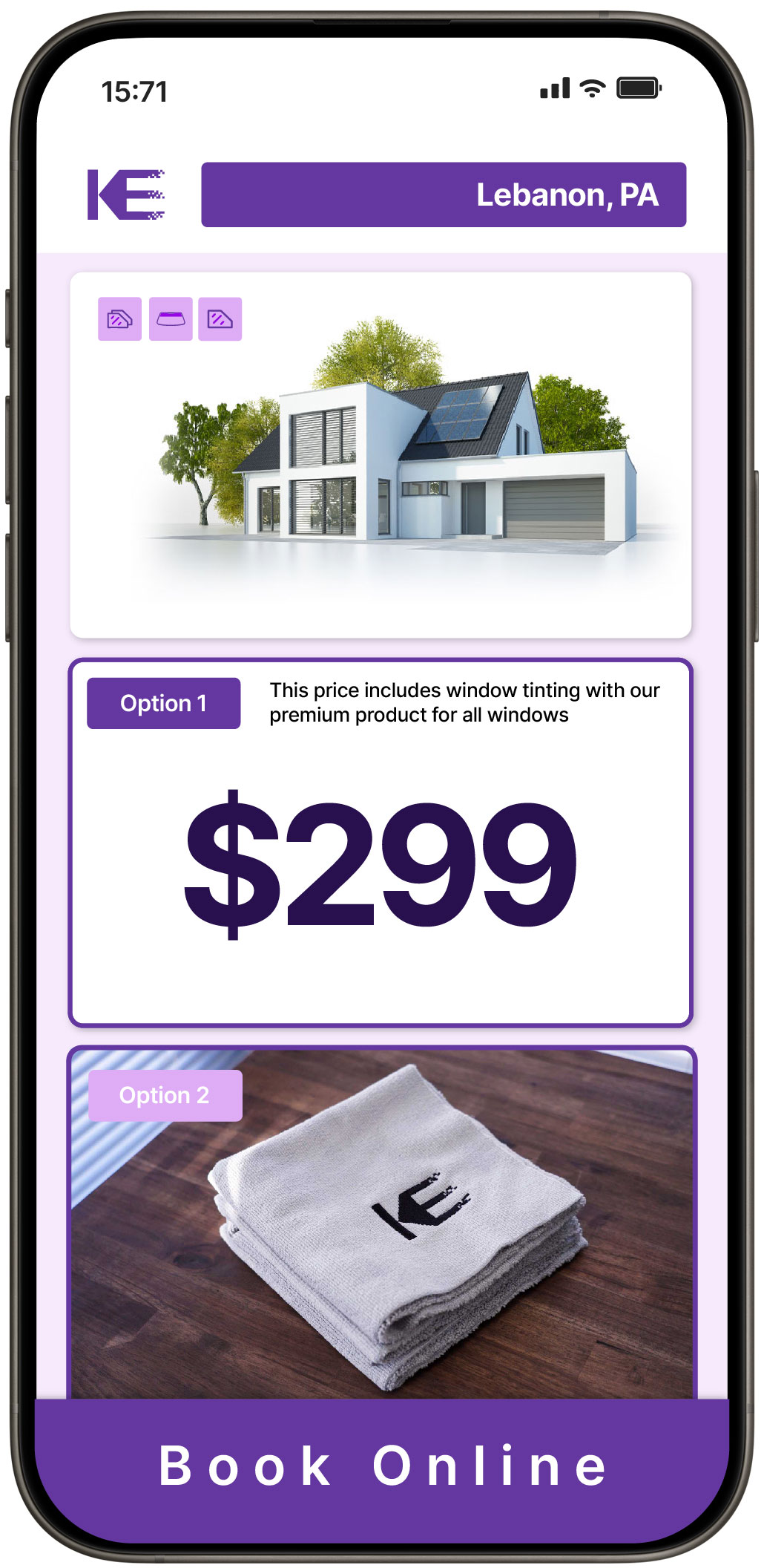 View Competitive Home Window Tinting Rates in Lebanon, Pennsylvania