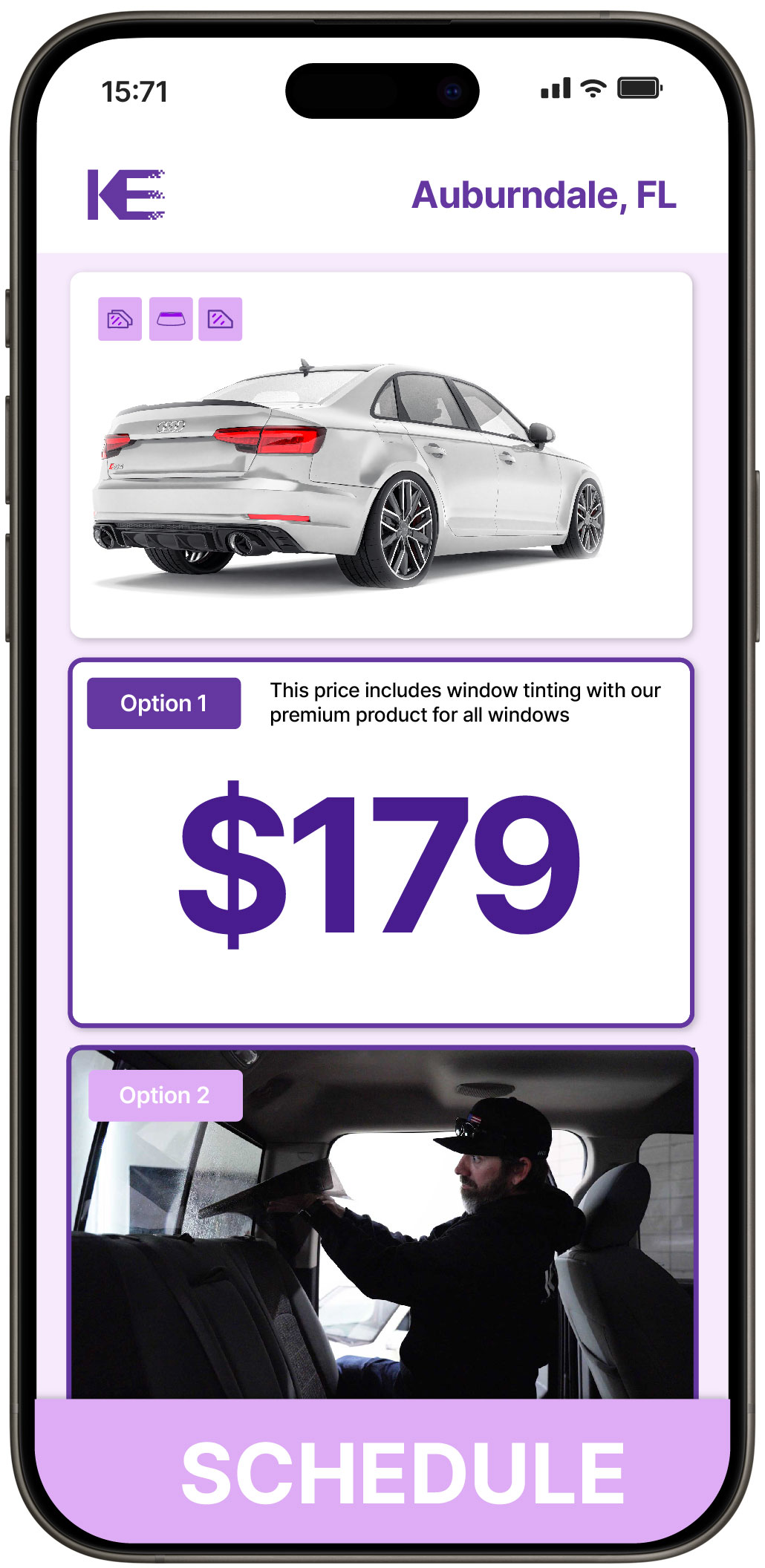 View Competitive Car Window Tinting Prices in Auburndale, Florida