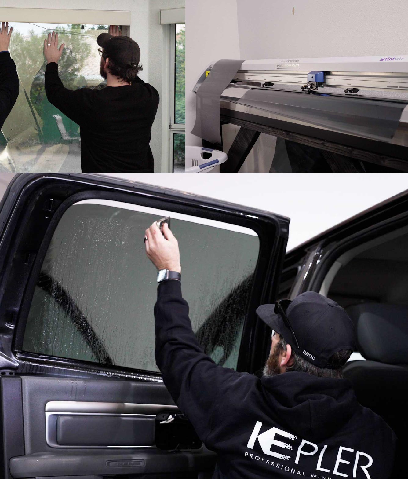 Kepler Window Tinting Specialists at Work in Snellville, Georgia
