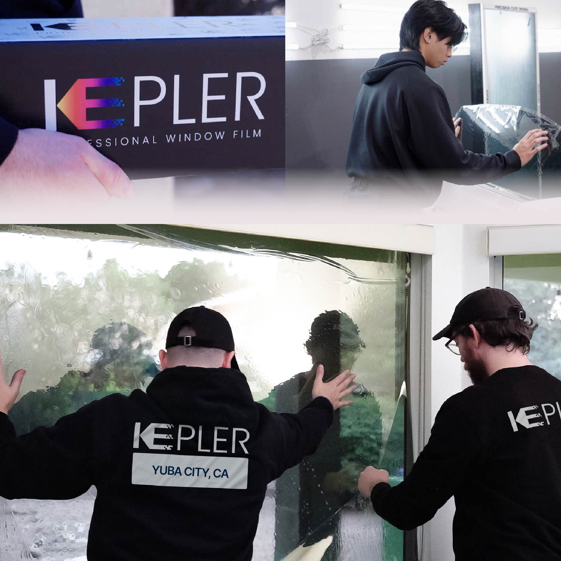 Kepler Specialist Performing Commercial Window Tinting in Yuba City Yuba City