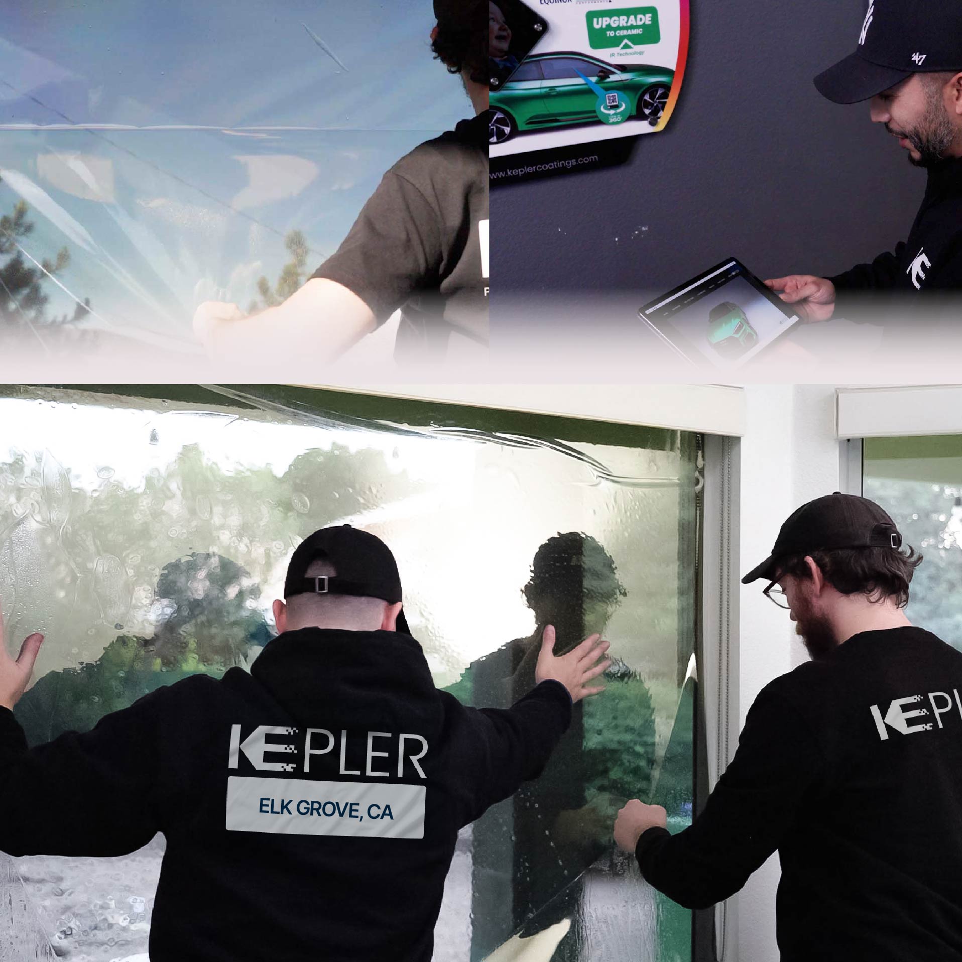 Kepler Specialist Performing Commercial Window Tinting in Elk Grove Elk Grove