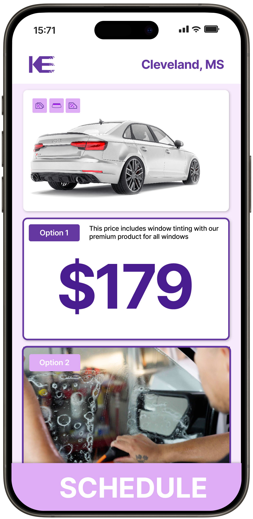 View Affordable Car Window Tinting Costs in Cleveland, Mississippi