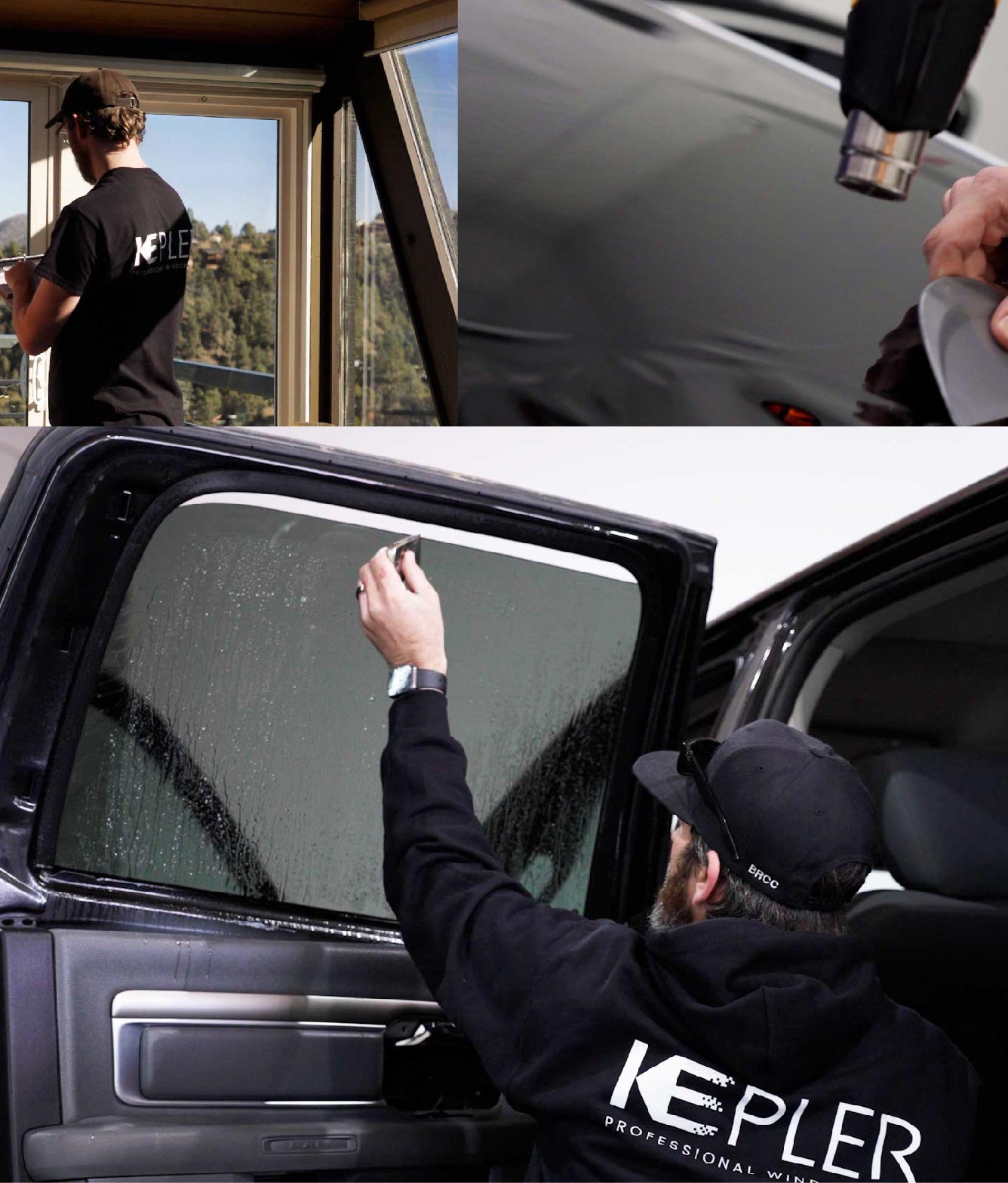 Kepler Window Tinting Specialists at Work in Dodge City, Kansas