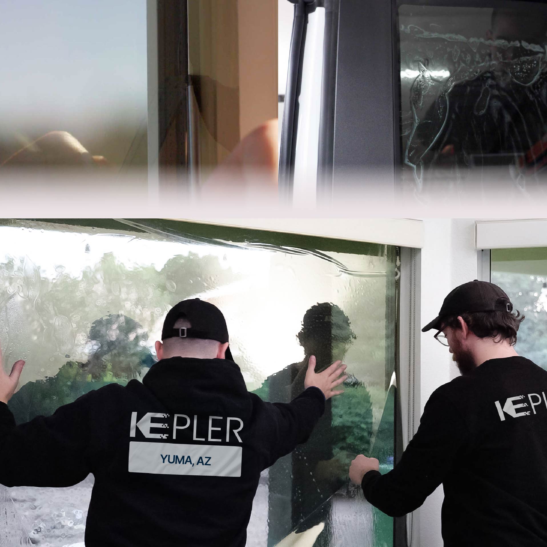 Kepler Specialist Performing Commercial Window Tinting in Yuma Yuma