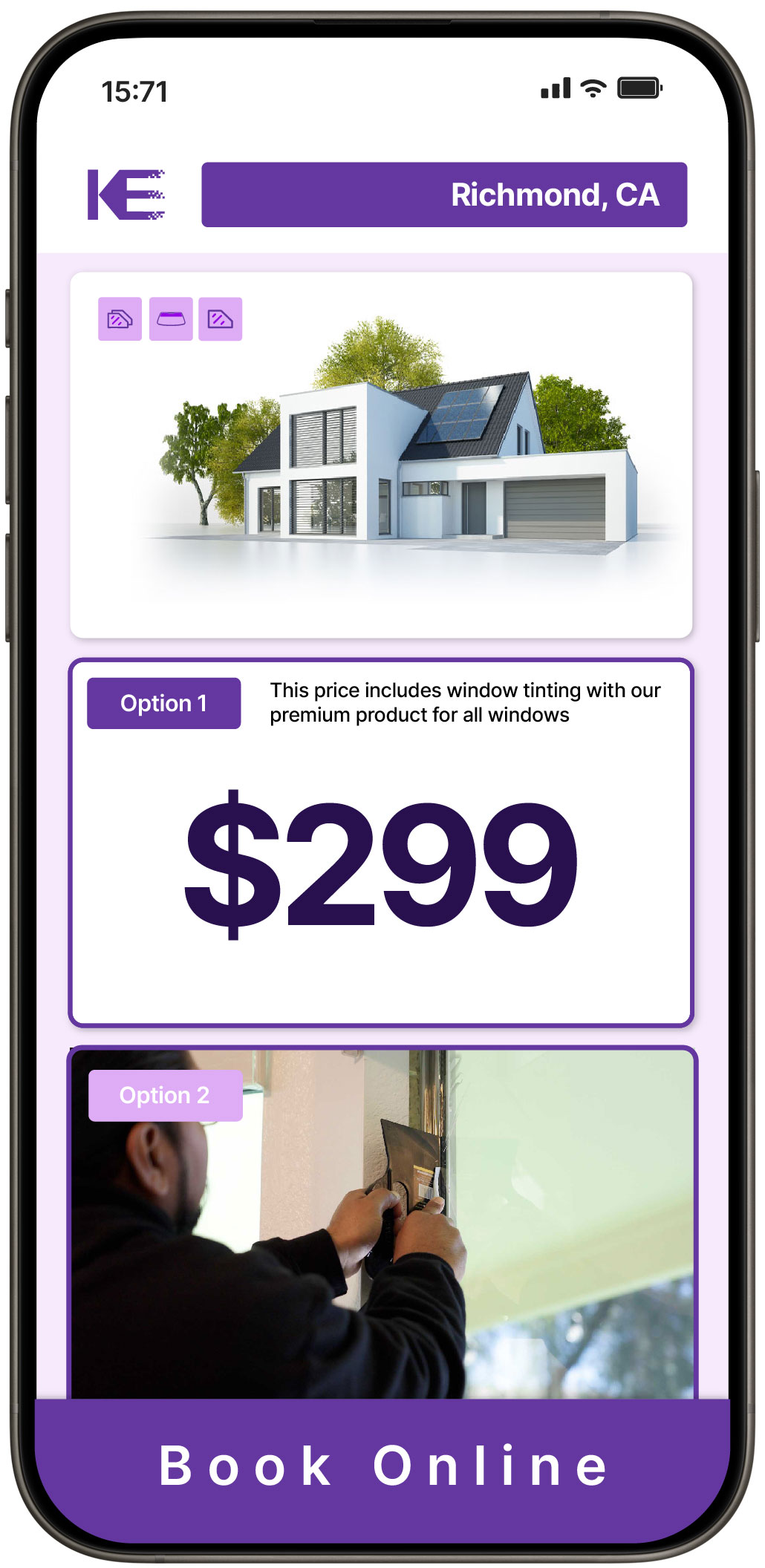 View Reasonable Home Window Tinting Prices in Richmond, California