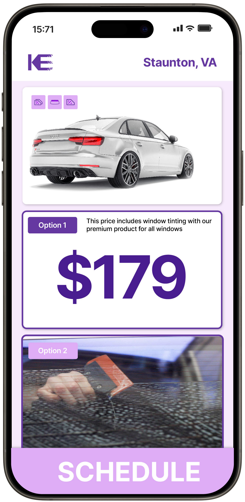 View Competitive Car Window Tinting Costs in Staunton, Virginia
