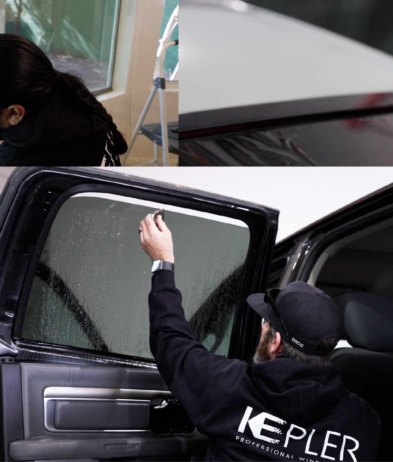 Kepler Window Tinting Specialists at Work in Clarksville, Maryland