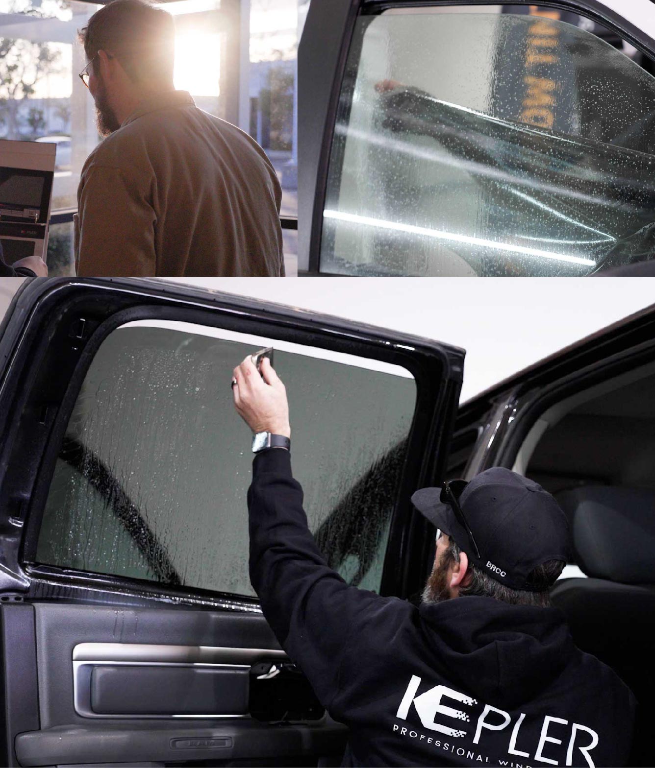 Kepler Window Tinting Specialists at Work in Green Bay, Wisconsin