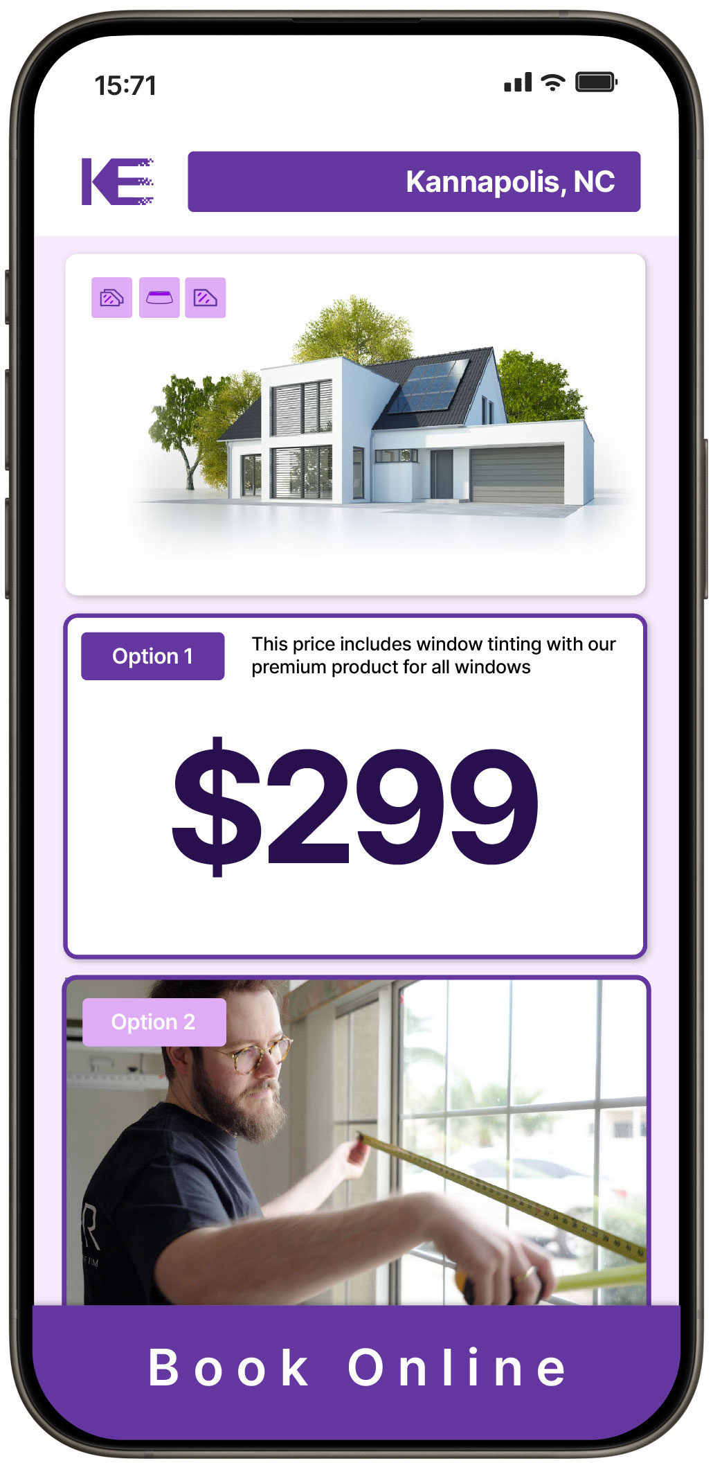 View Affordable Home Window Tinting Rates in Kannapolis, North Carolina