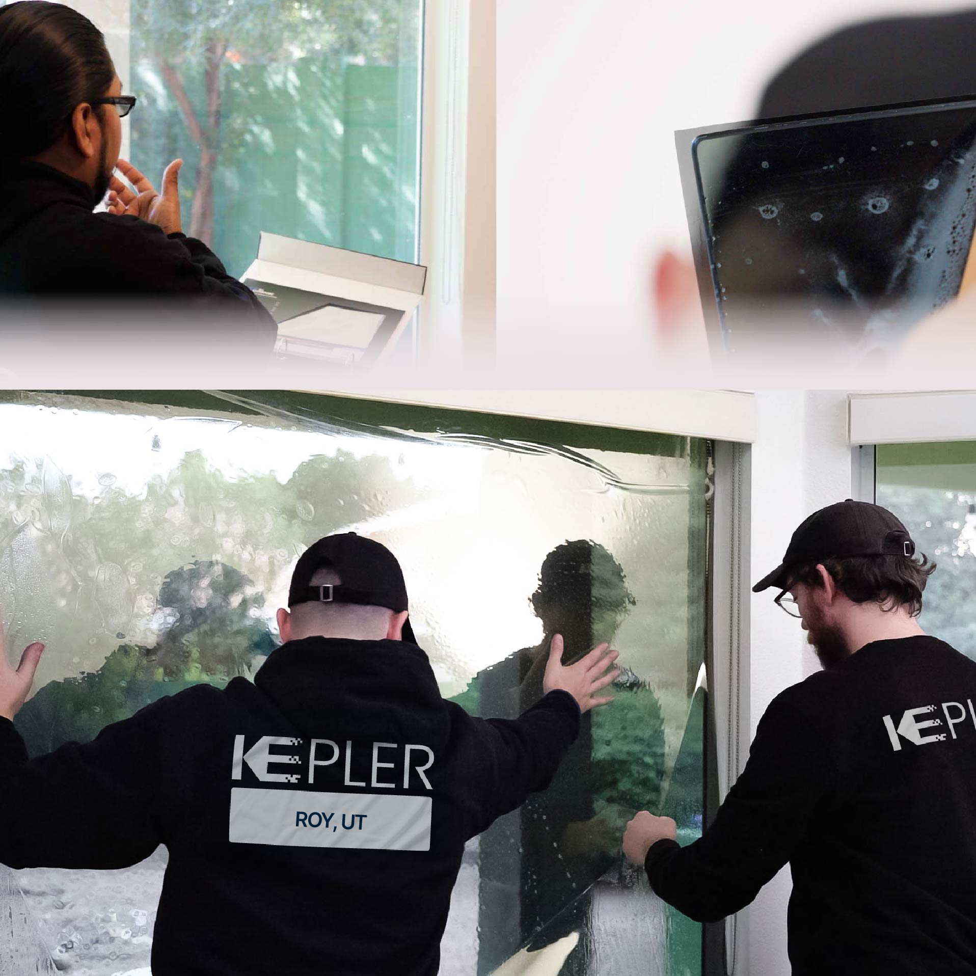 Kepler Specialist Performing Commercial Window Tinting in Roy Roy