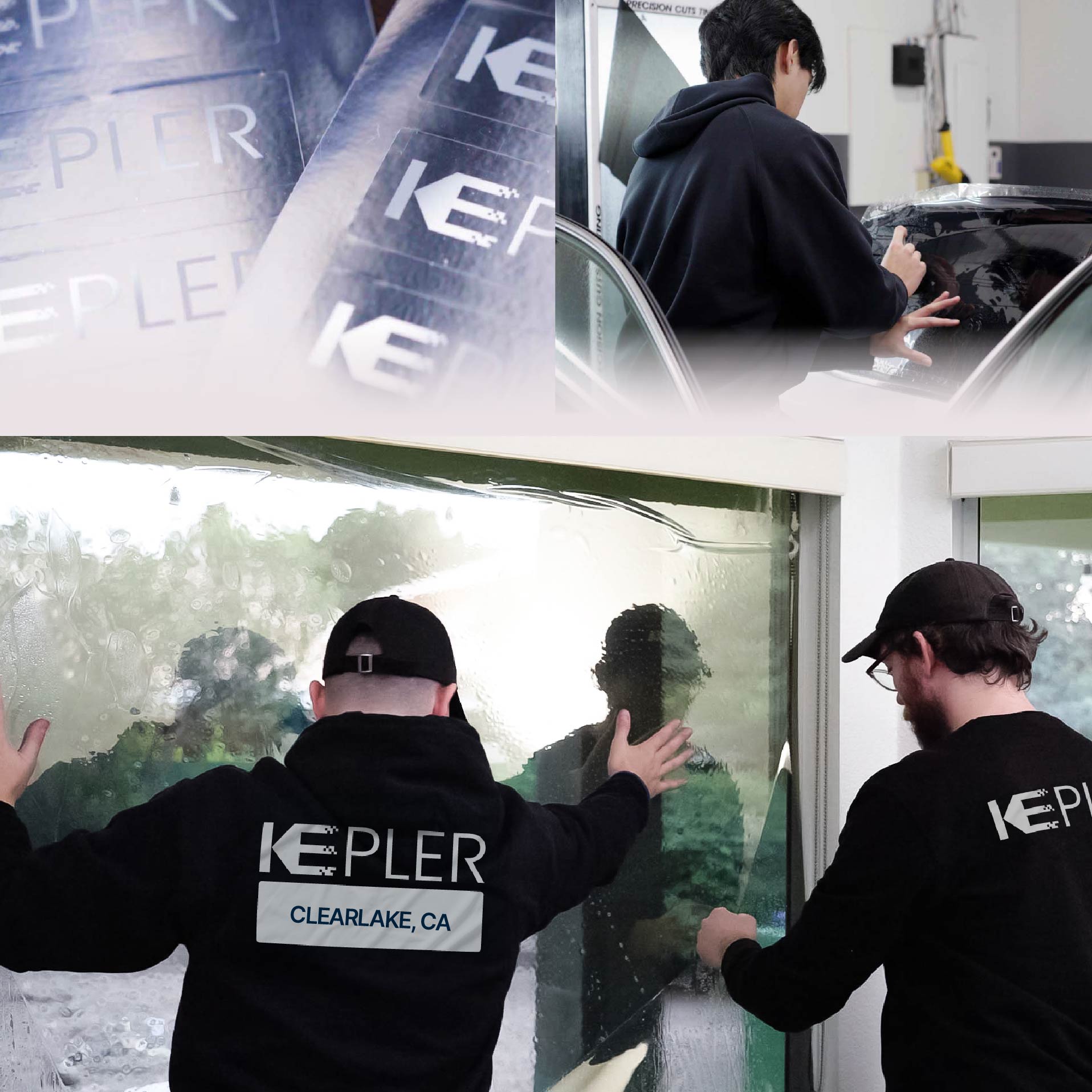Kepler Specialist Performing Commercial Window Tinting in Clearlake Clearlake