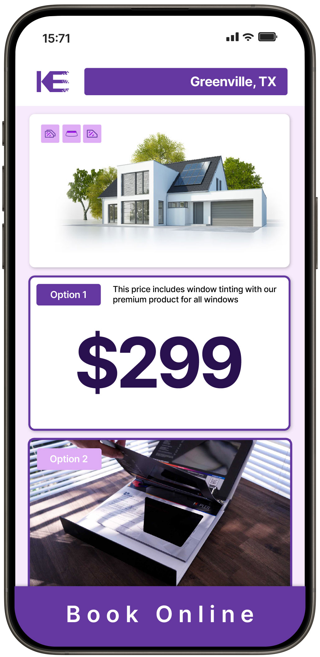 View Competitive Home Window Tinting Costs in Greenville, Texas