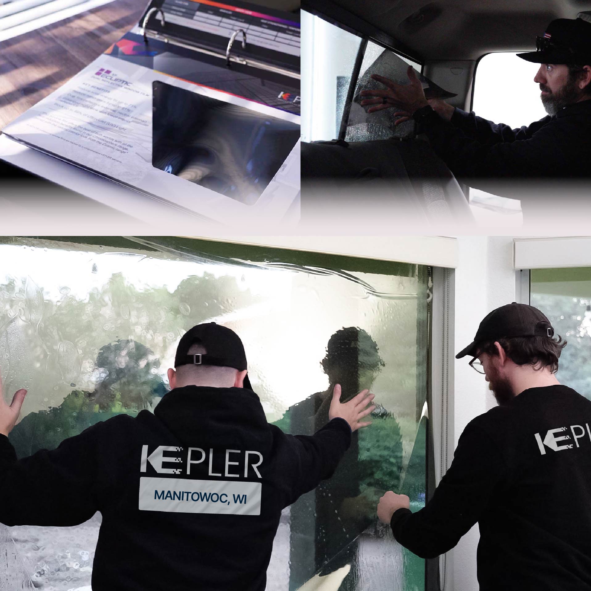 Kepler Specialist Performing Commercial Window Tinting in Manitowoc Manitowoc