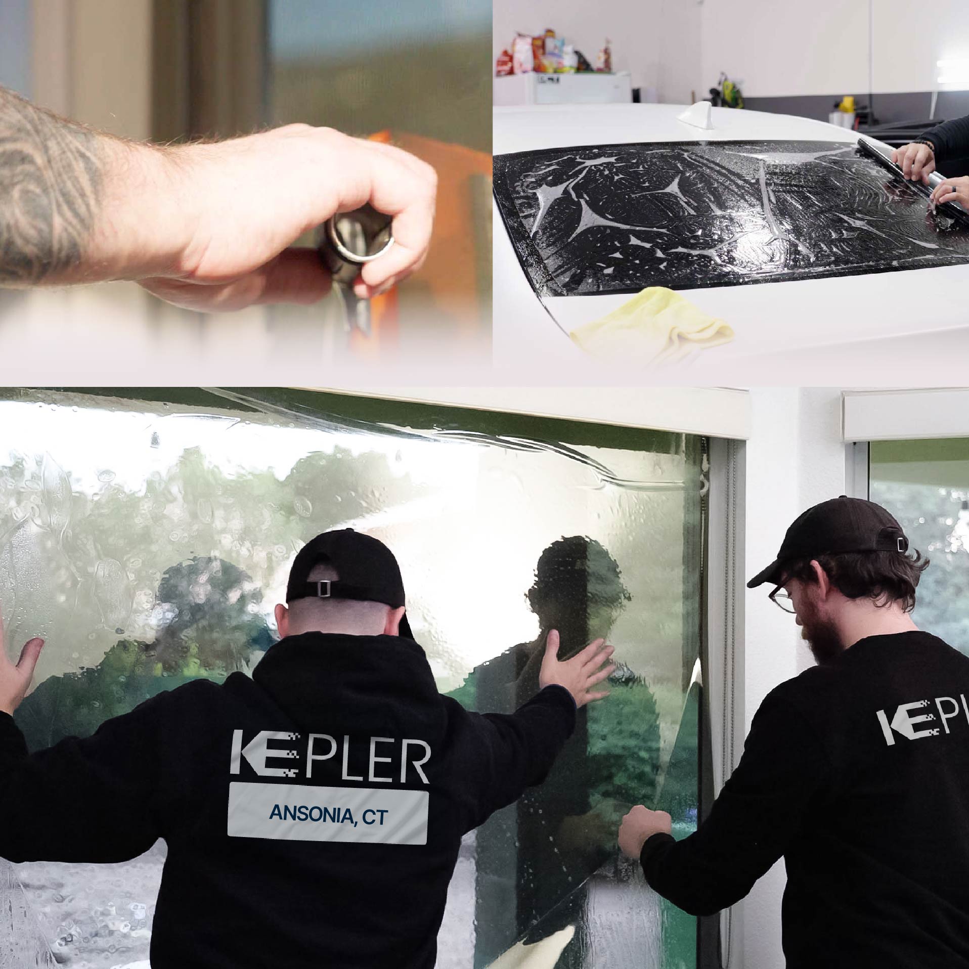 Kepler Specialist Performing Commercial Window Tinting in Ansonia Ansonia