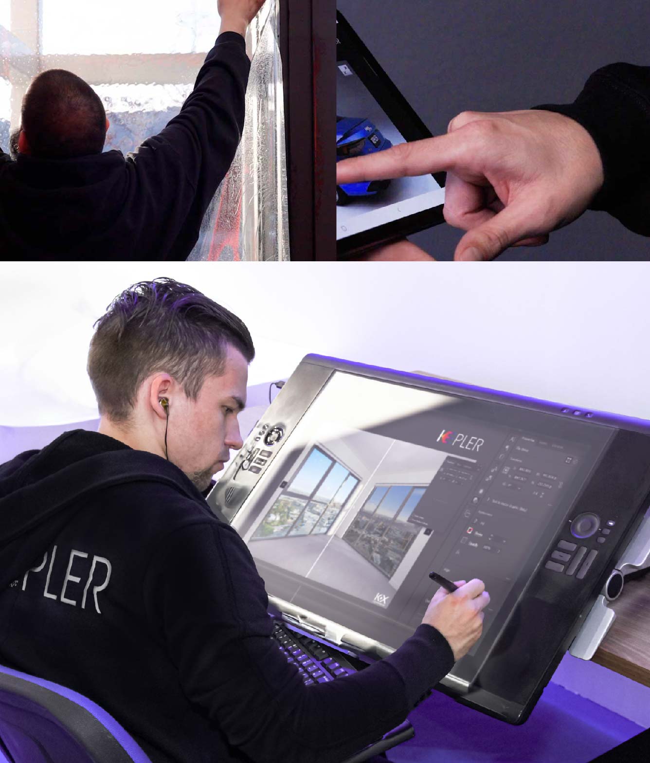 Kepler Specialist Performing Commercial Window Tinting in Laguna Hills Laguna Hills