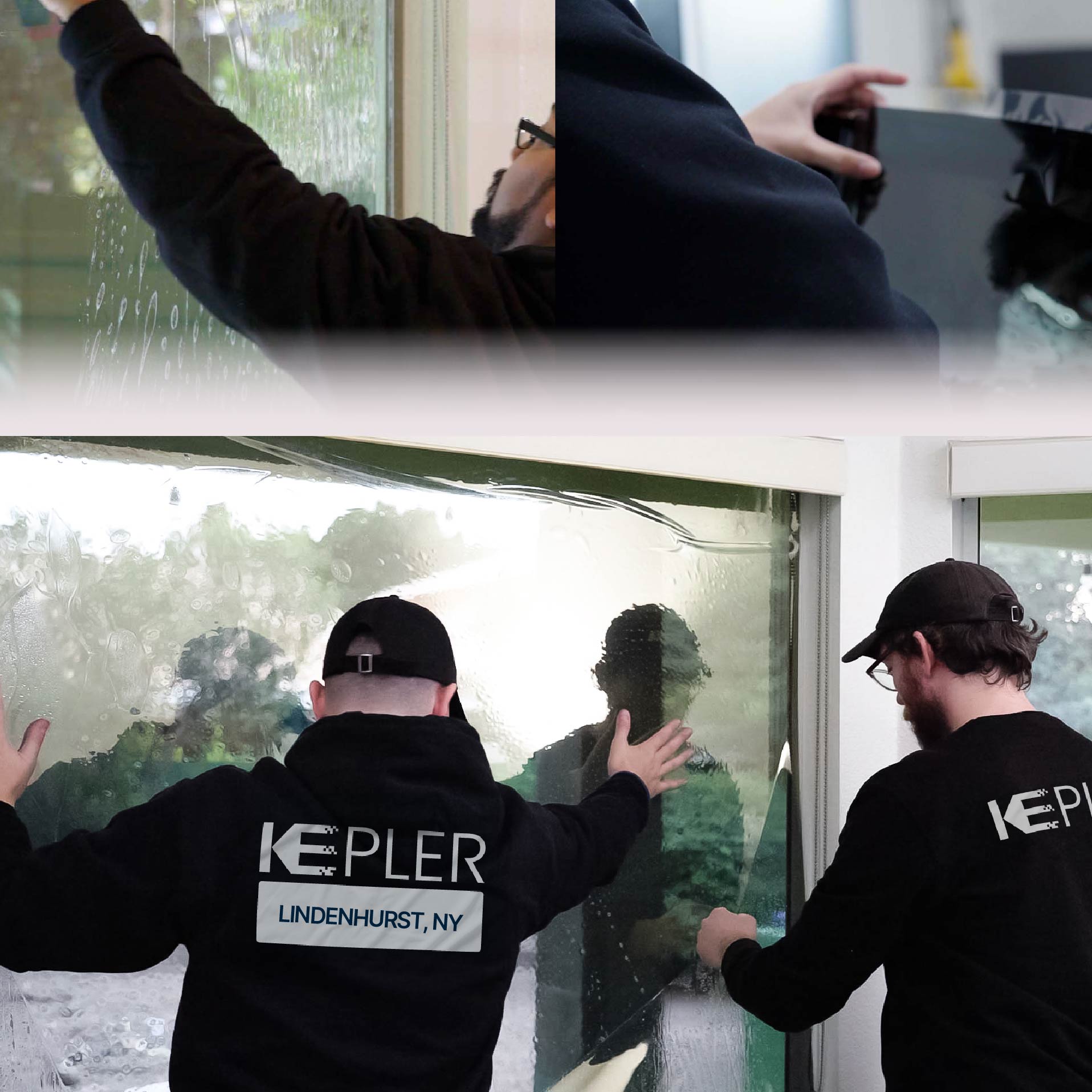 Kepler Specialist Performing Commercial Window Tinting in Lindenhurst Lindenhurst