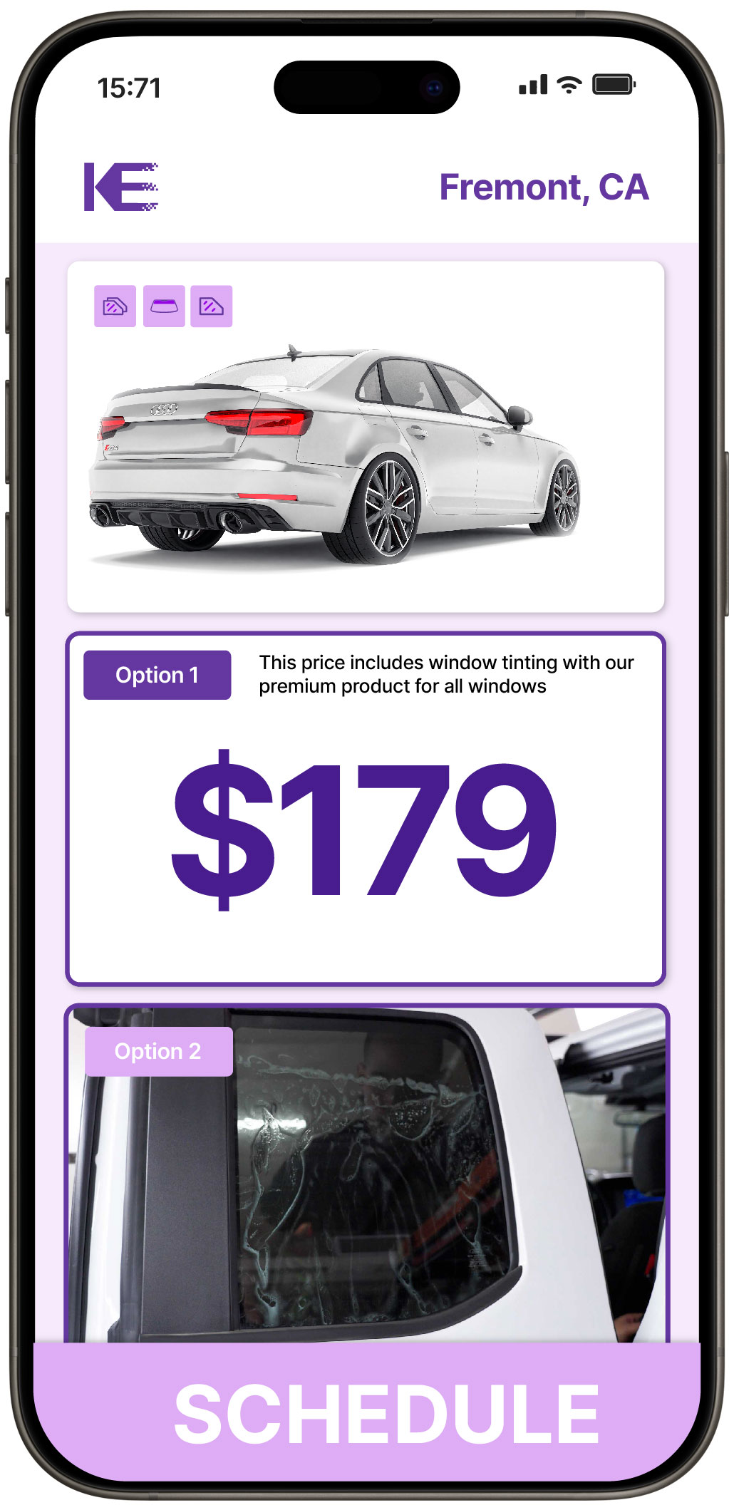 View Affordable Car Window Tinting Costs in Fremont, California