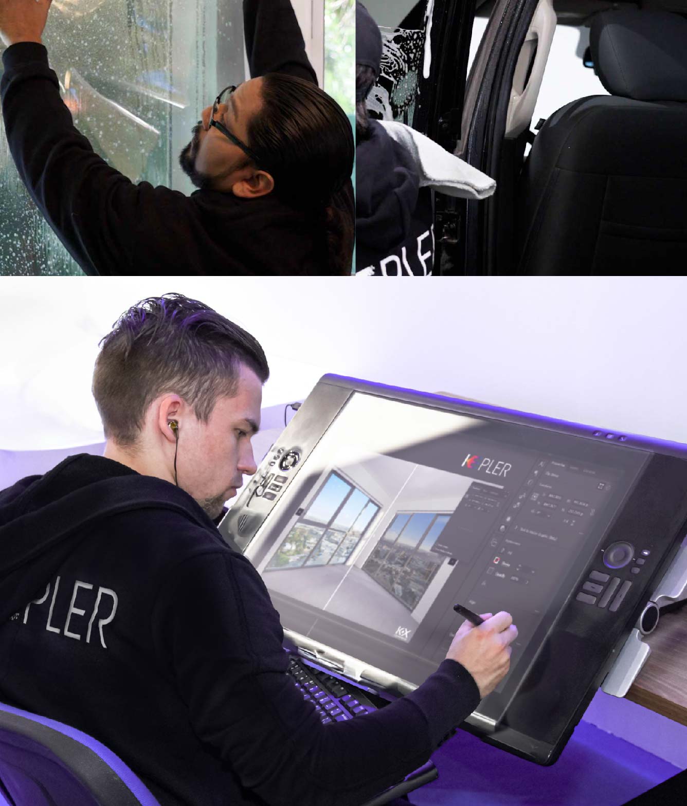 Kepler Specialist Performing Commercial Window Tinting in Defiance Defiance