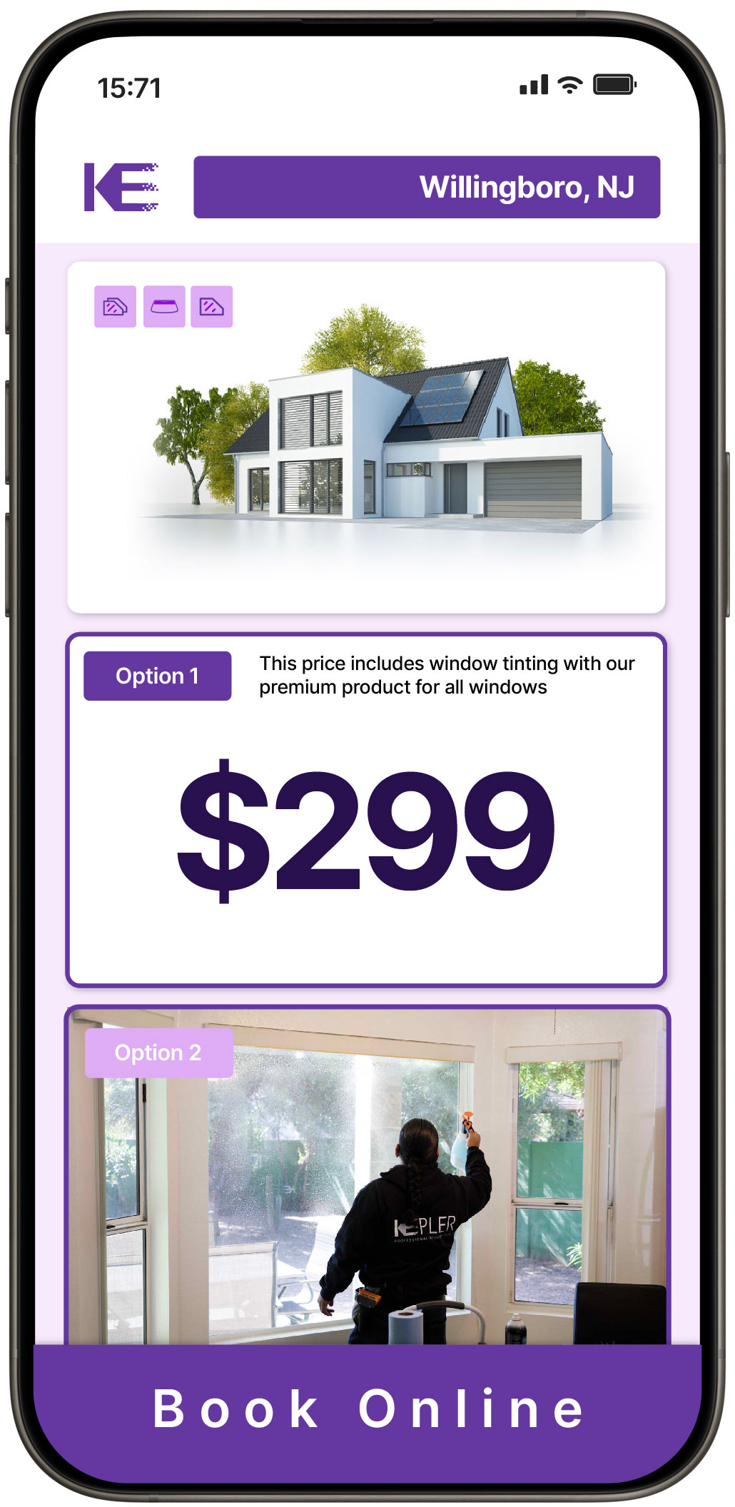 View Competitive Home Window Tinting Costs in Willingboro, New Jersey