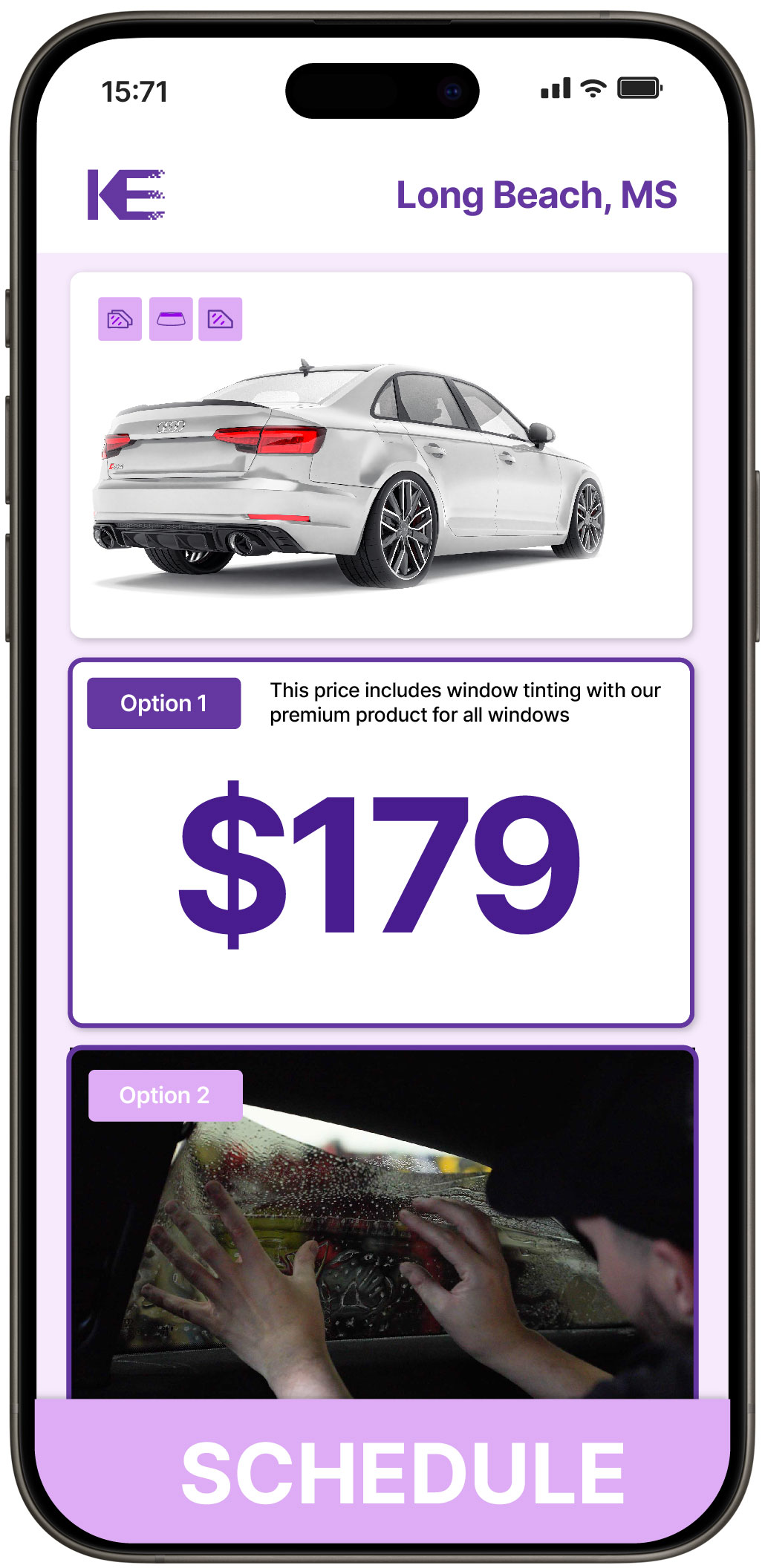 View Reasonable Car Window Tinting Prices in Long Beach, Mississippi