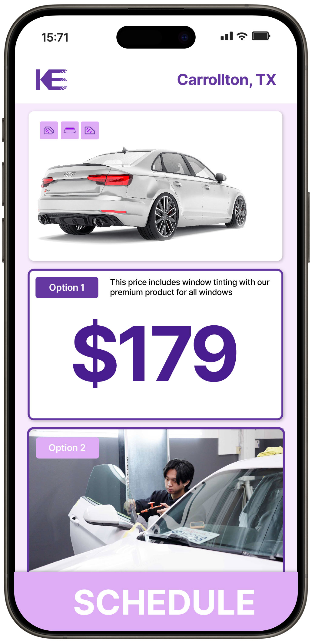 View Affordable Car Window Tinting Rates in Carrollton, Texas