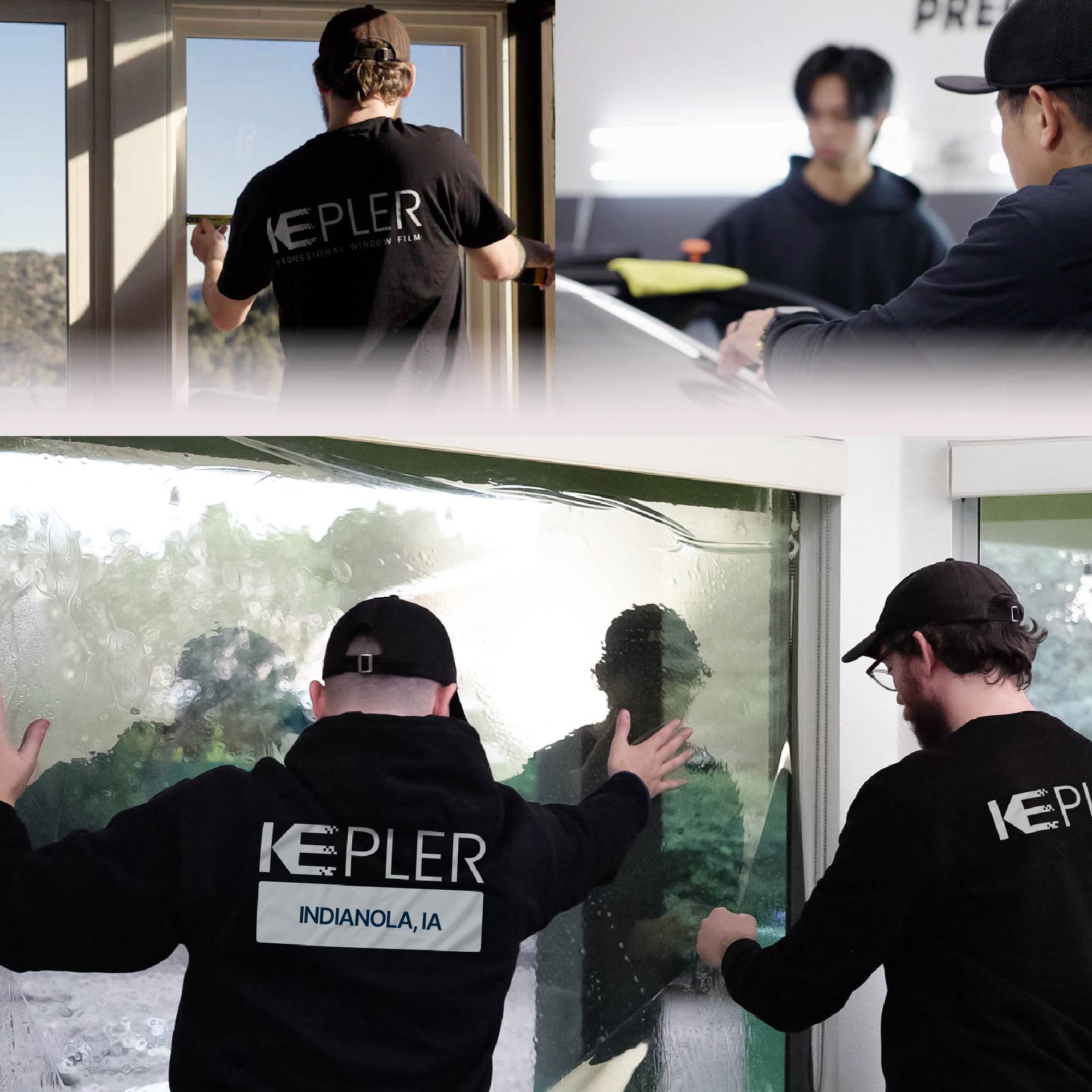 Kepler Specialist Performing Commercial Window Tinting in Indianola Indianola